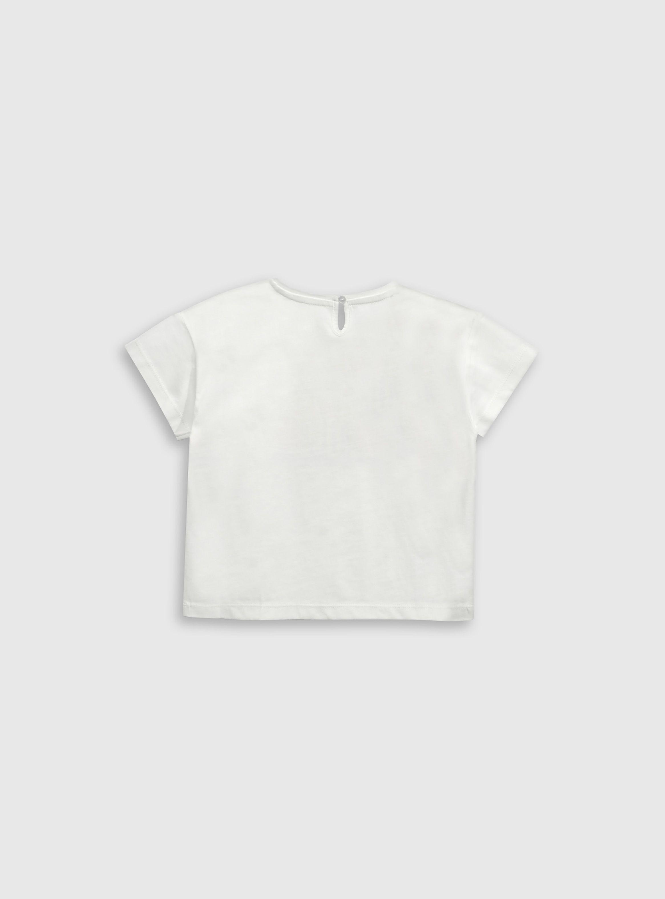 Polera Niña Blanco 54656 Colloky-1