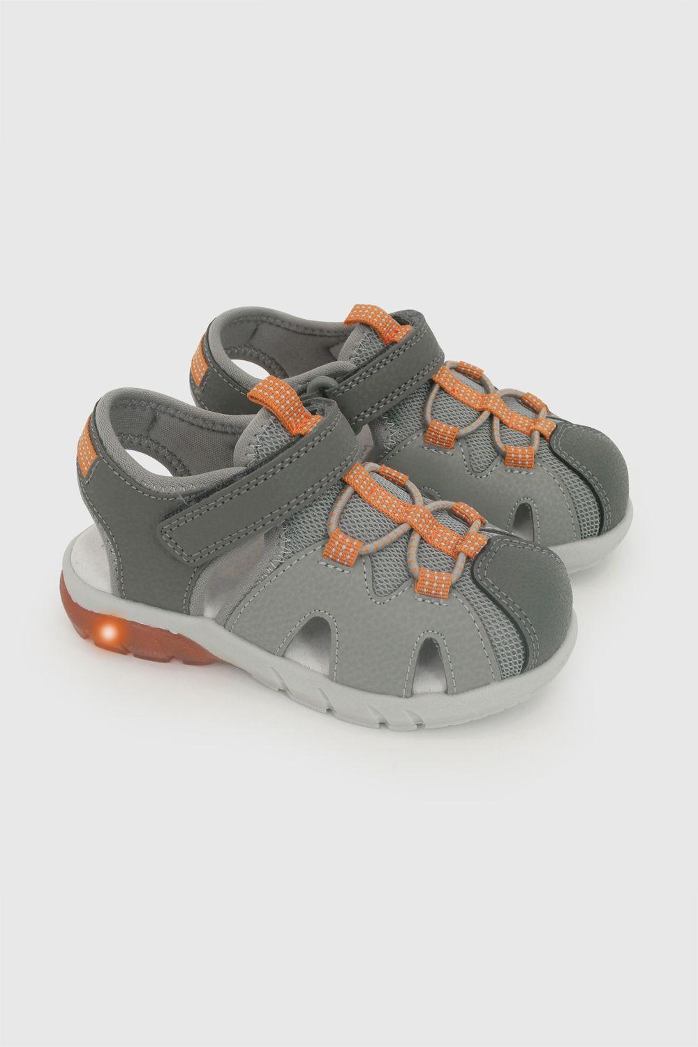 Sandalia Luces Gris Niño 21-27 Colloky-0
