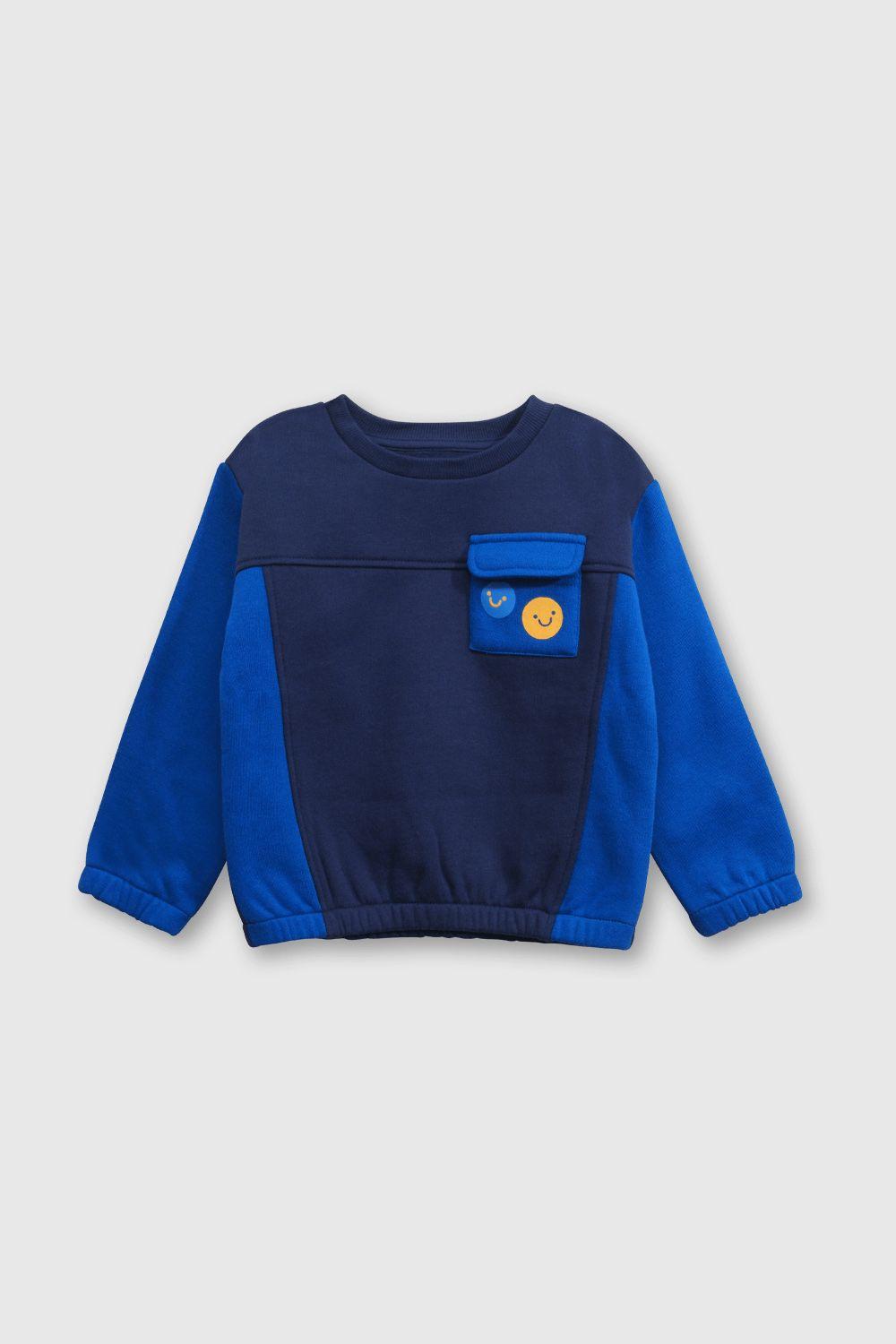 Polerón Bebés Azul 49745 Colloky-0