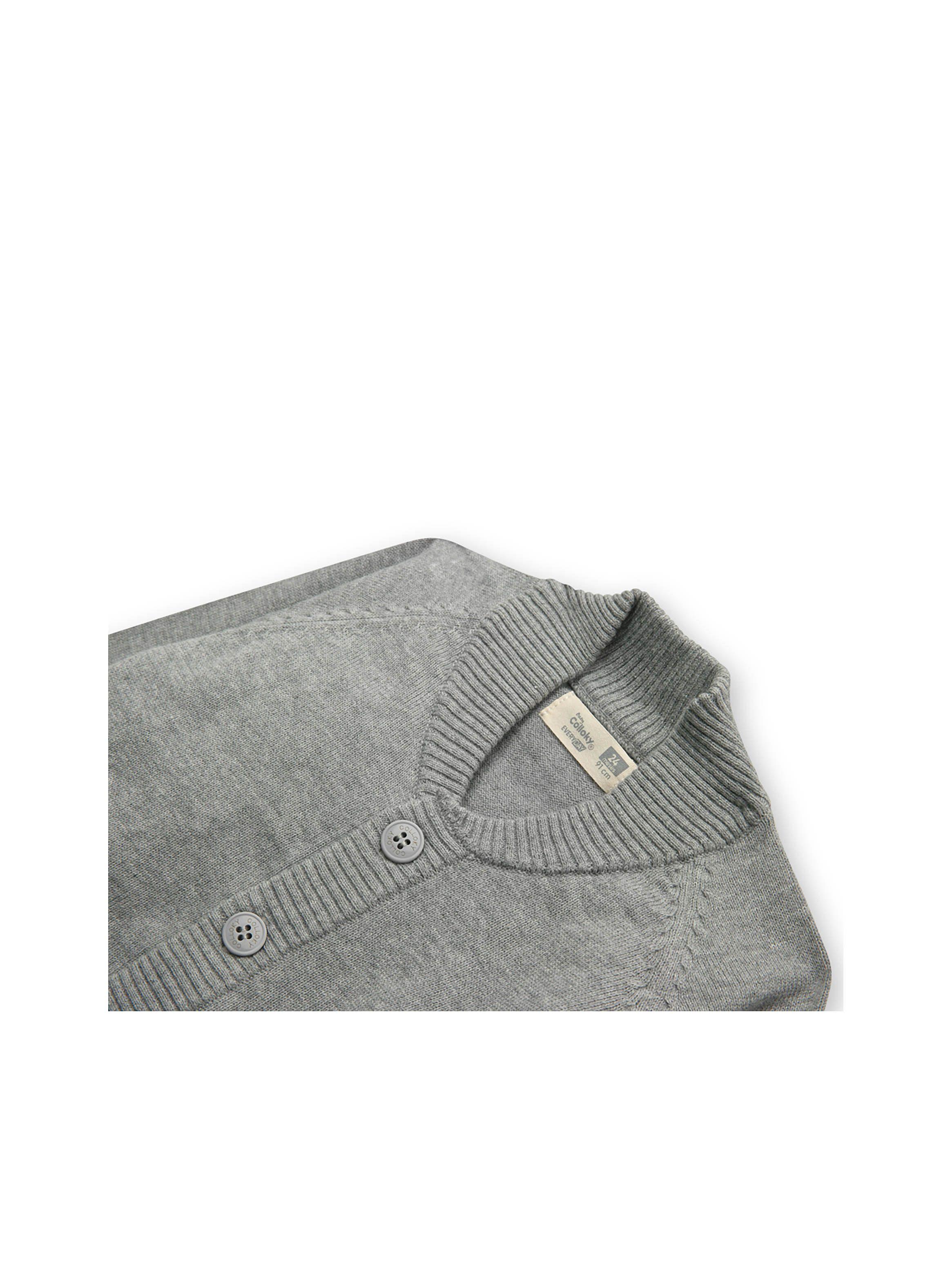 Chaleco Niño Gris Degradado (3 A 36 Meses) Colloky-2