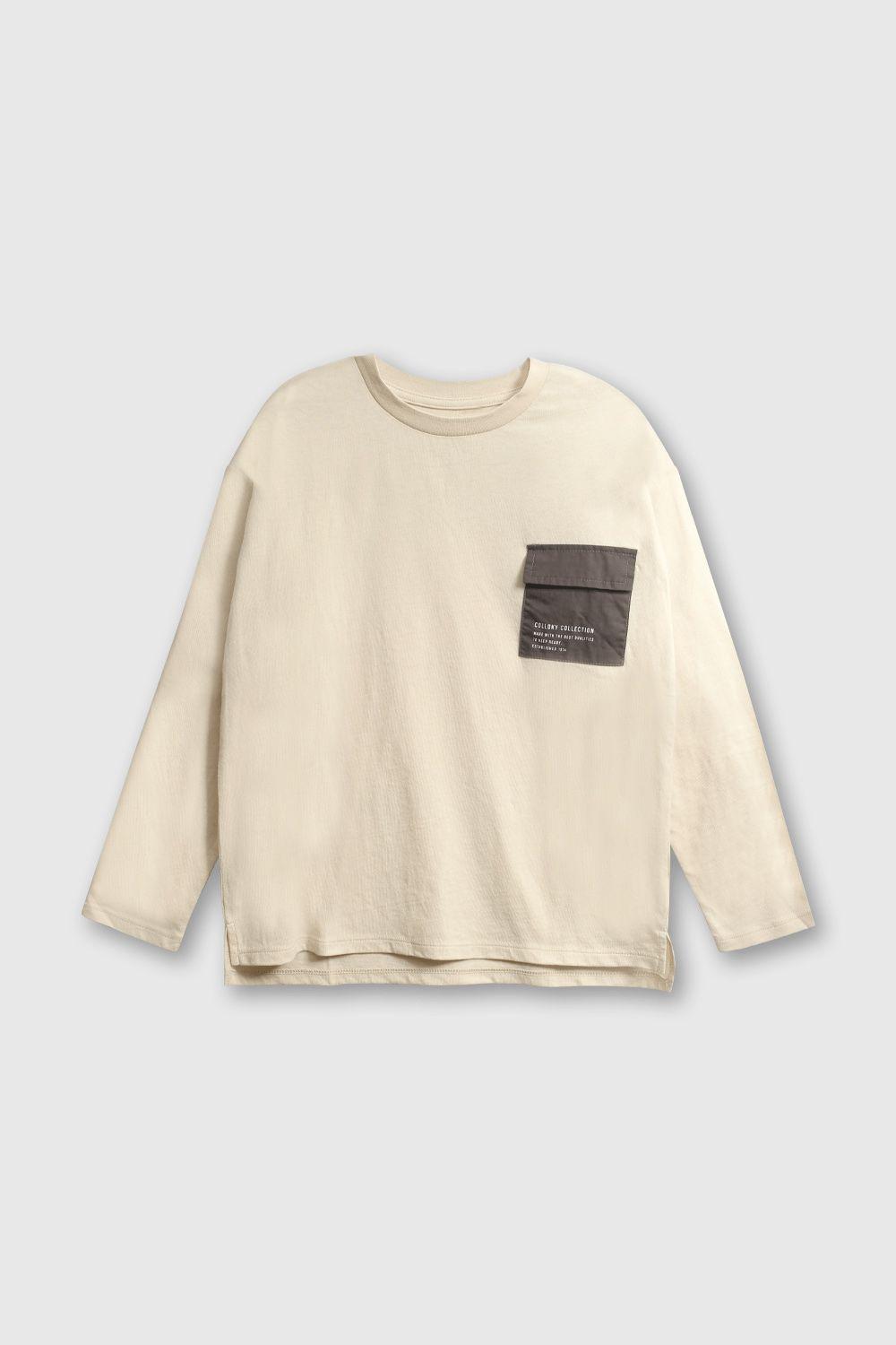 Polera Beige de Niño-0