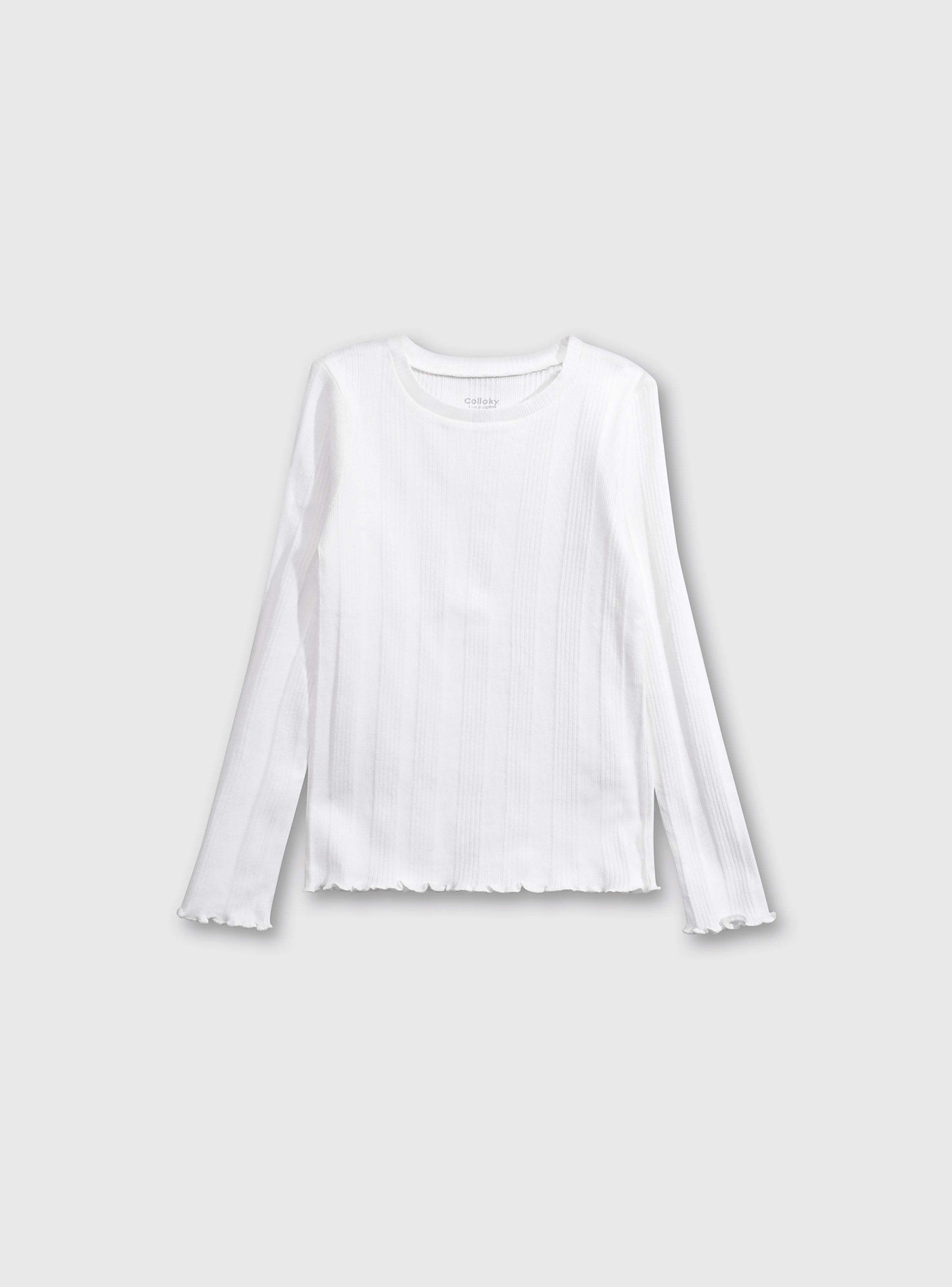 Polera Básica Blanca-1
