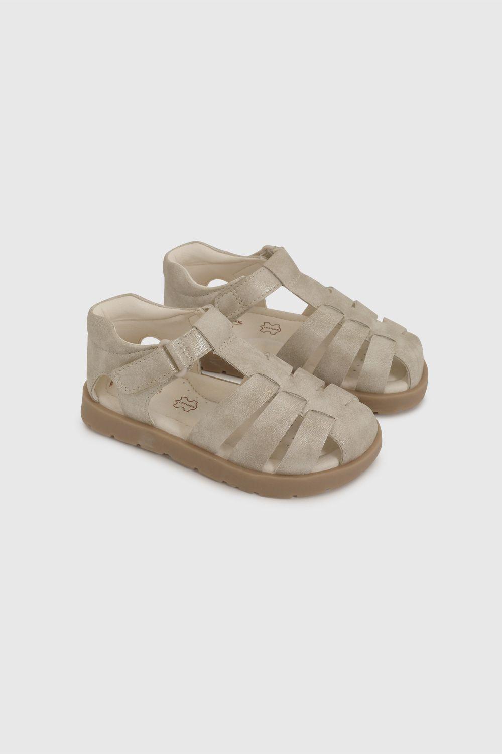 Sandalia Niña Dorado 58060 Colloky-0