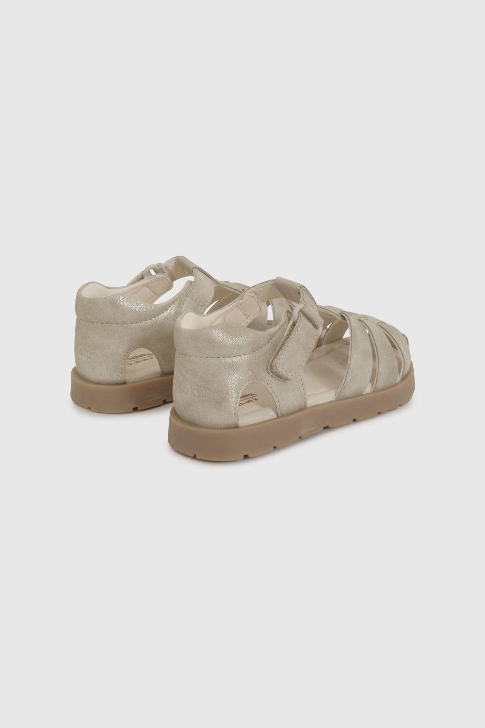 Sandalia Niña Dorado 58060 Colloky-4