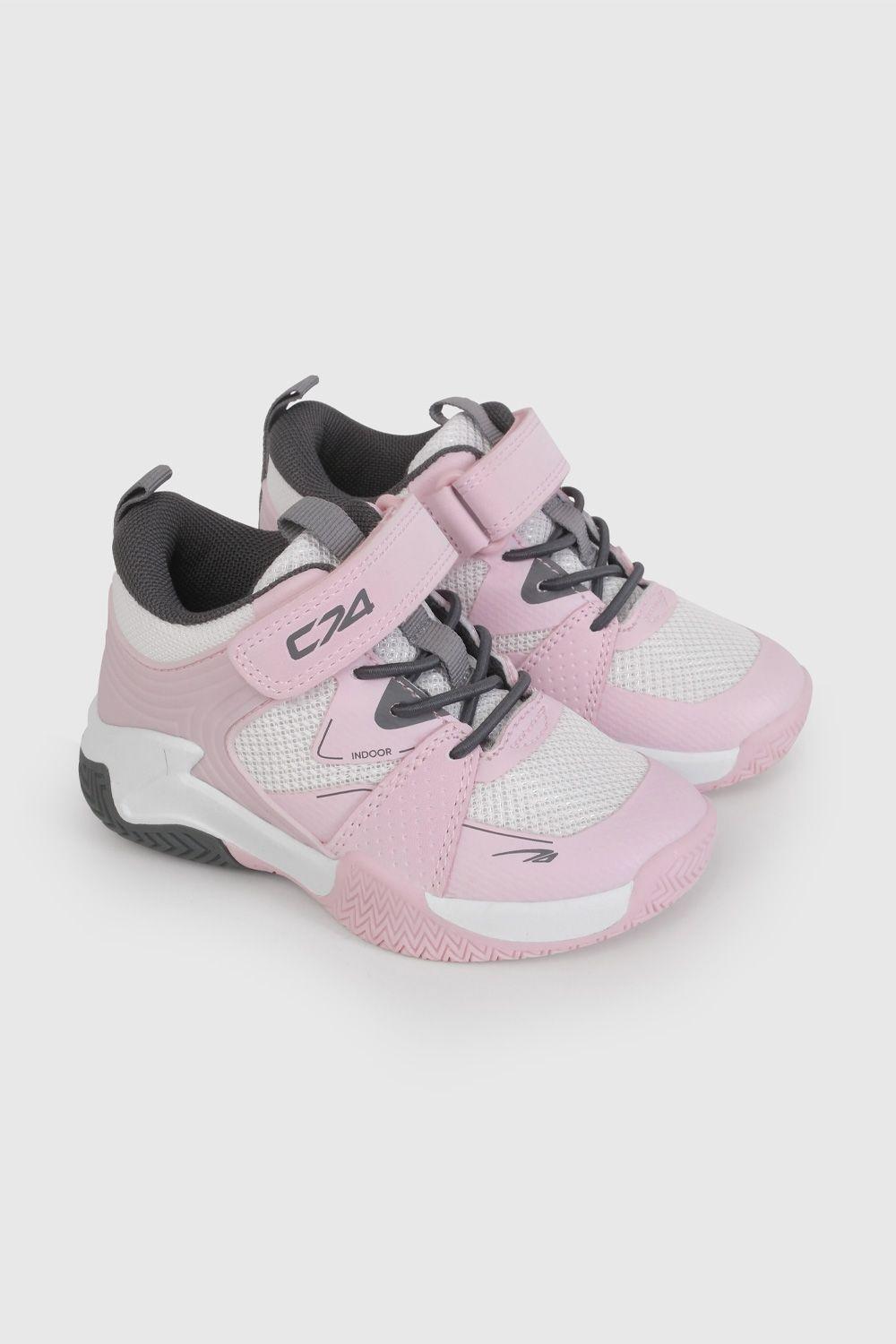 Zapatilla Deportiva Blanca Caña Alta 48760310V26-0