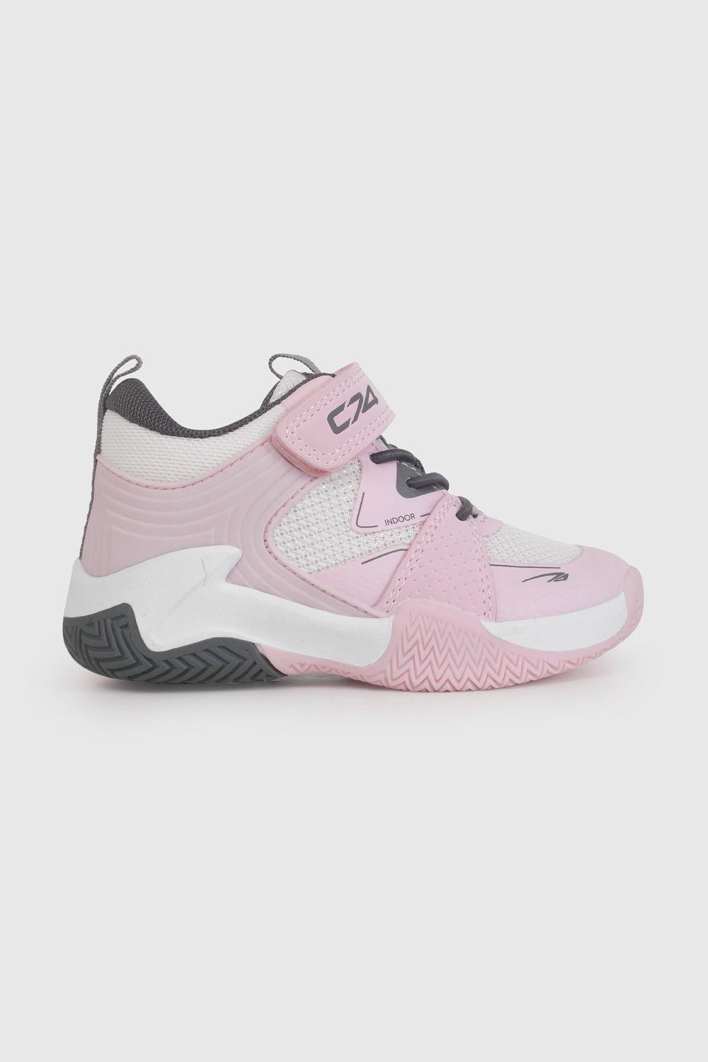 Zapatilla Deportiva Blanca Caña Alta 48760310V26-1