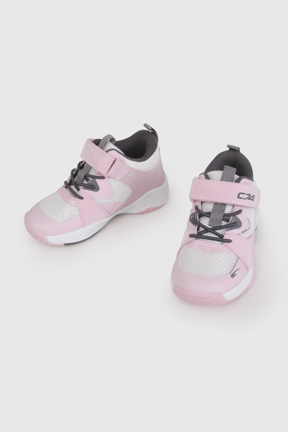 Zapatilla Deportiva Blanca Caña Alta 48760310V26-3