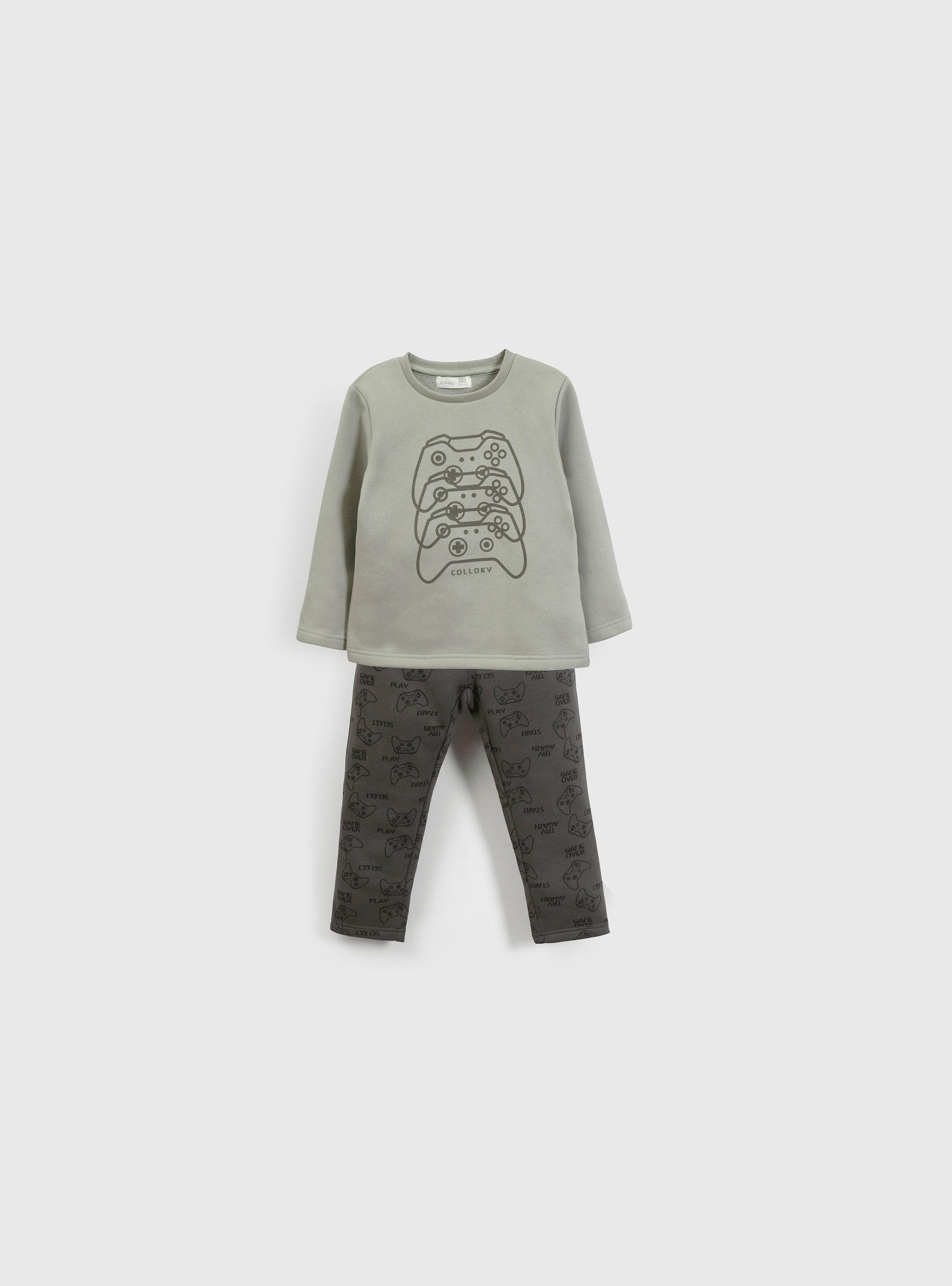 Pijama Niño Negro 56244 Colloky-0
