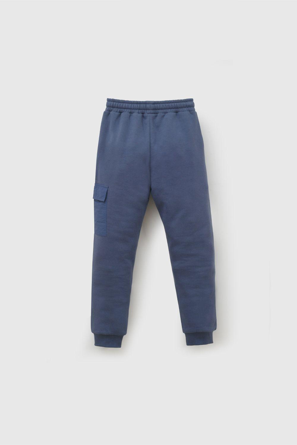 Pantalón Buzo Azul Niño 7568 Colloky-1