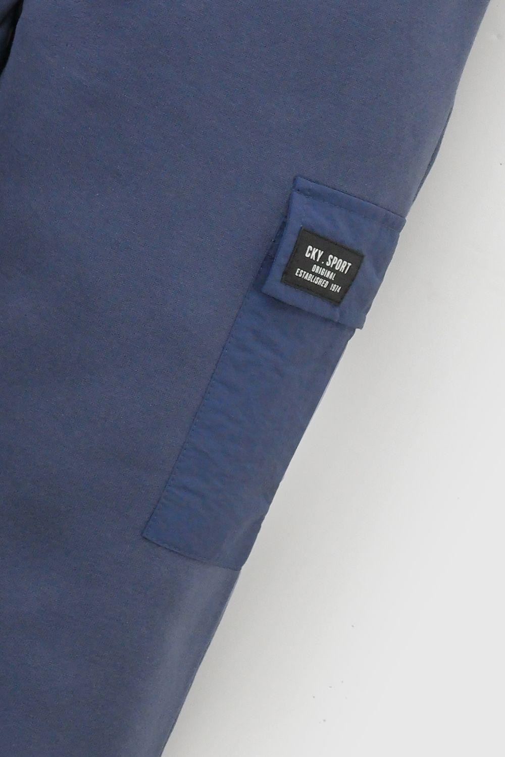 Pantalón Buzo Azul Niño 7568 Colloky-3
