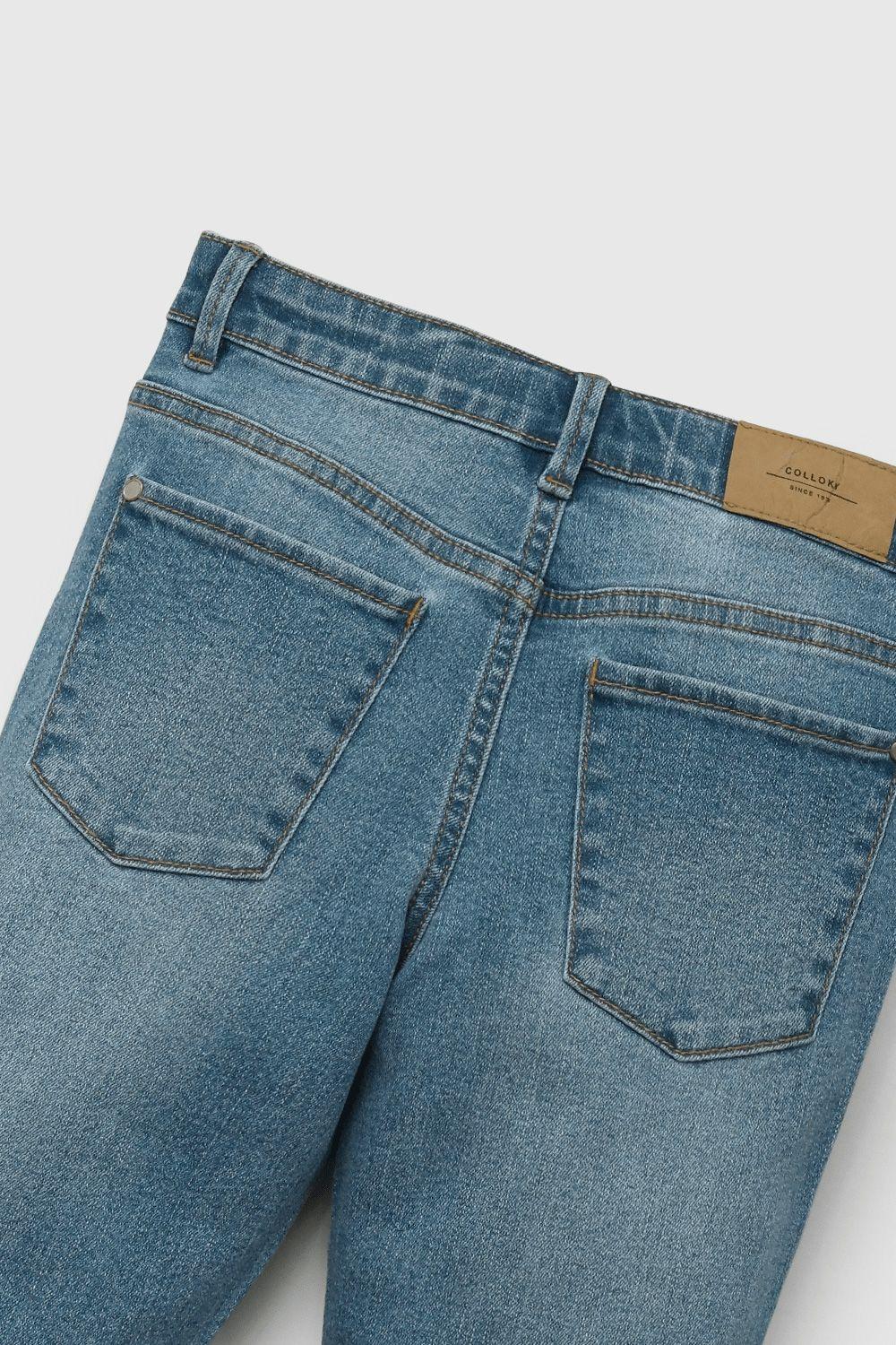 Jeans Niña Celeste 57855 Colloky-3