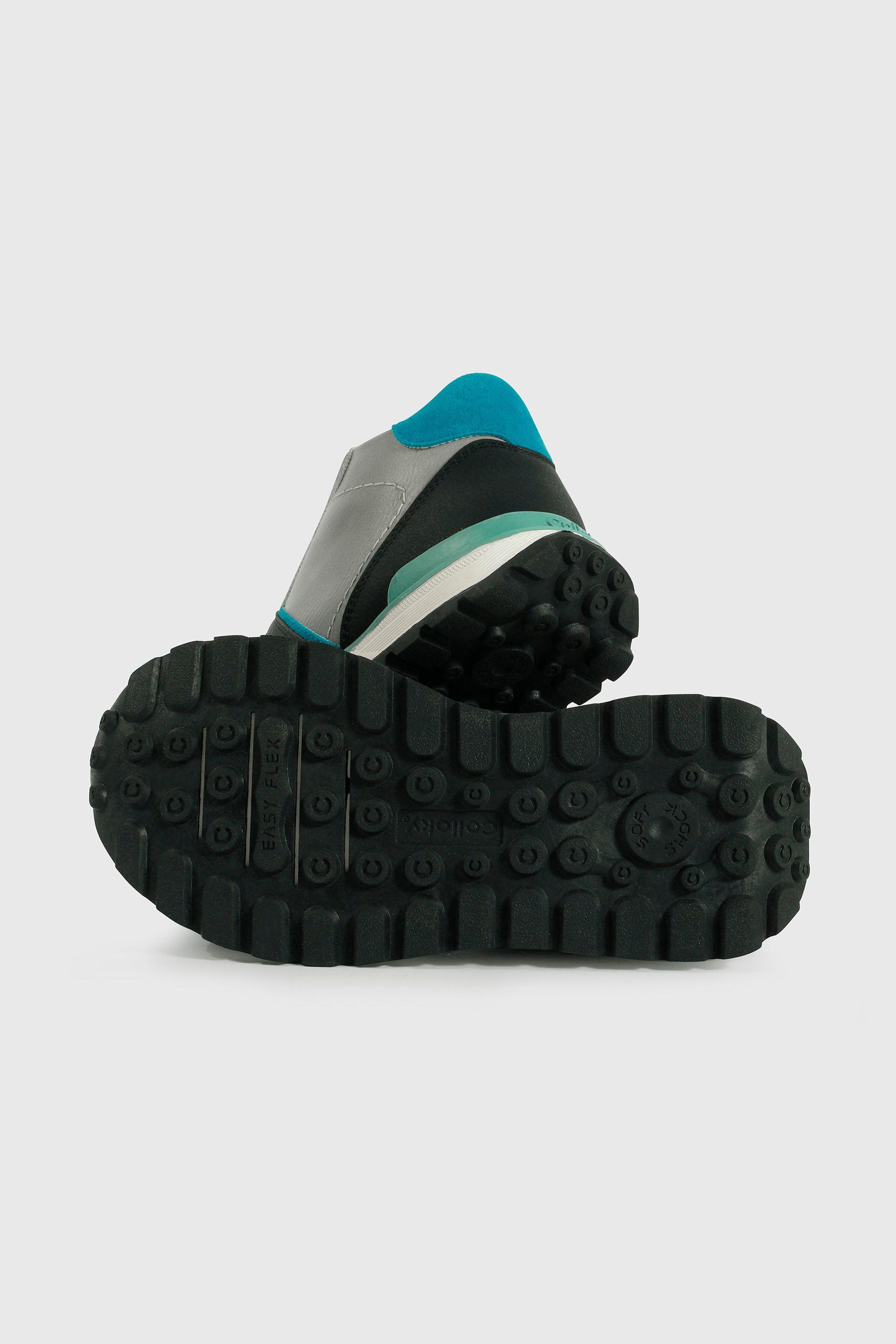 Botín de Niño Gris con Cordón Caña Media Suela Antideslizante-2