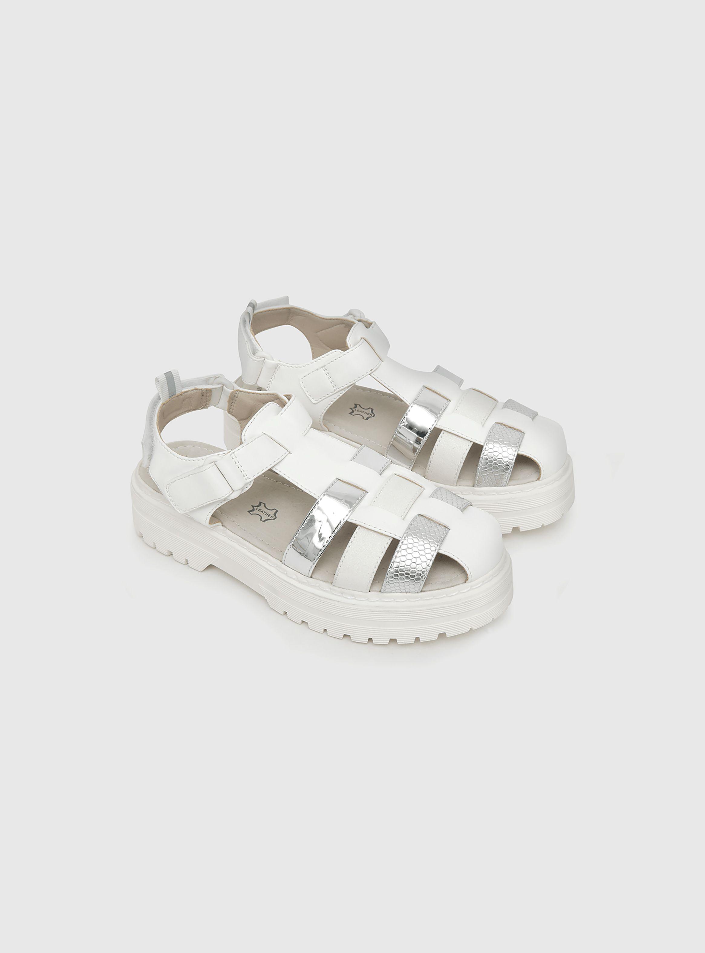 Sandalia Niña Blanco 55310 Colloky-0