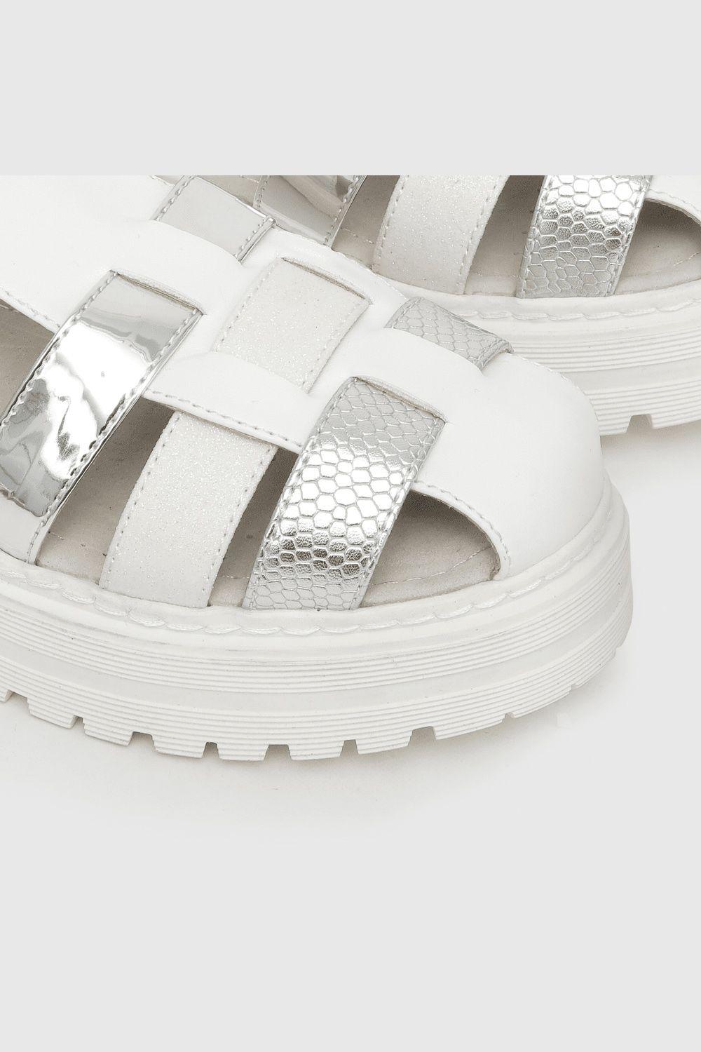 Sandalia Blanca de Niña-5