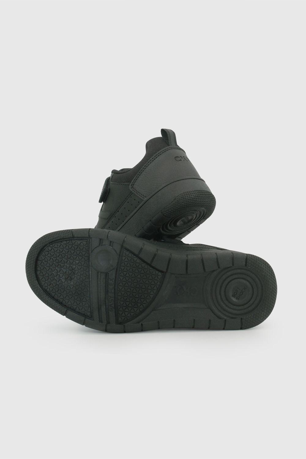 Zapatilla Escolar Negra 7258 Colloky-2