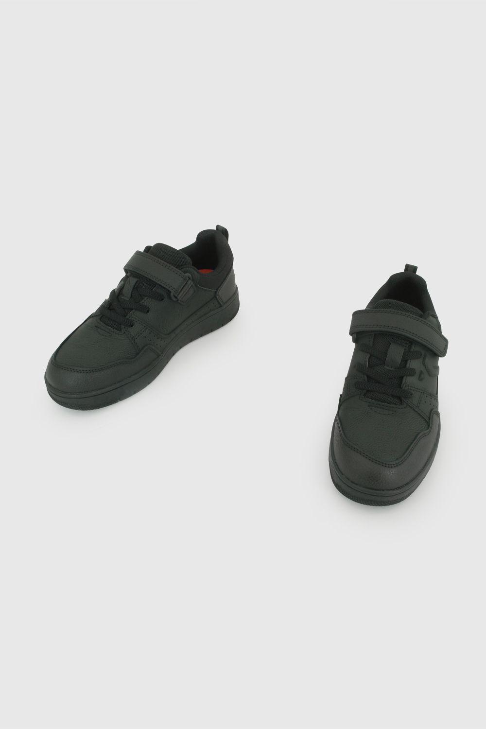 Zapatilla Escolar Negra 7258 Colloky-3