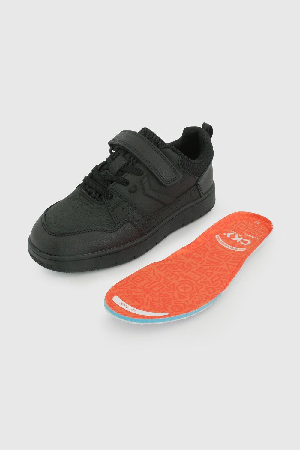 Zapatilla Escolar Negra 7258 Colloky-6