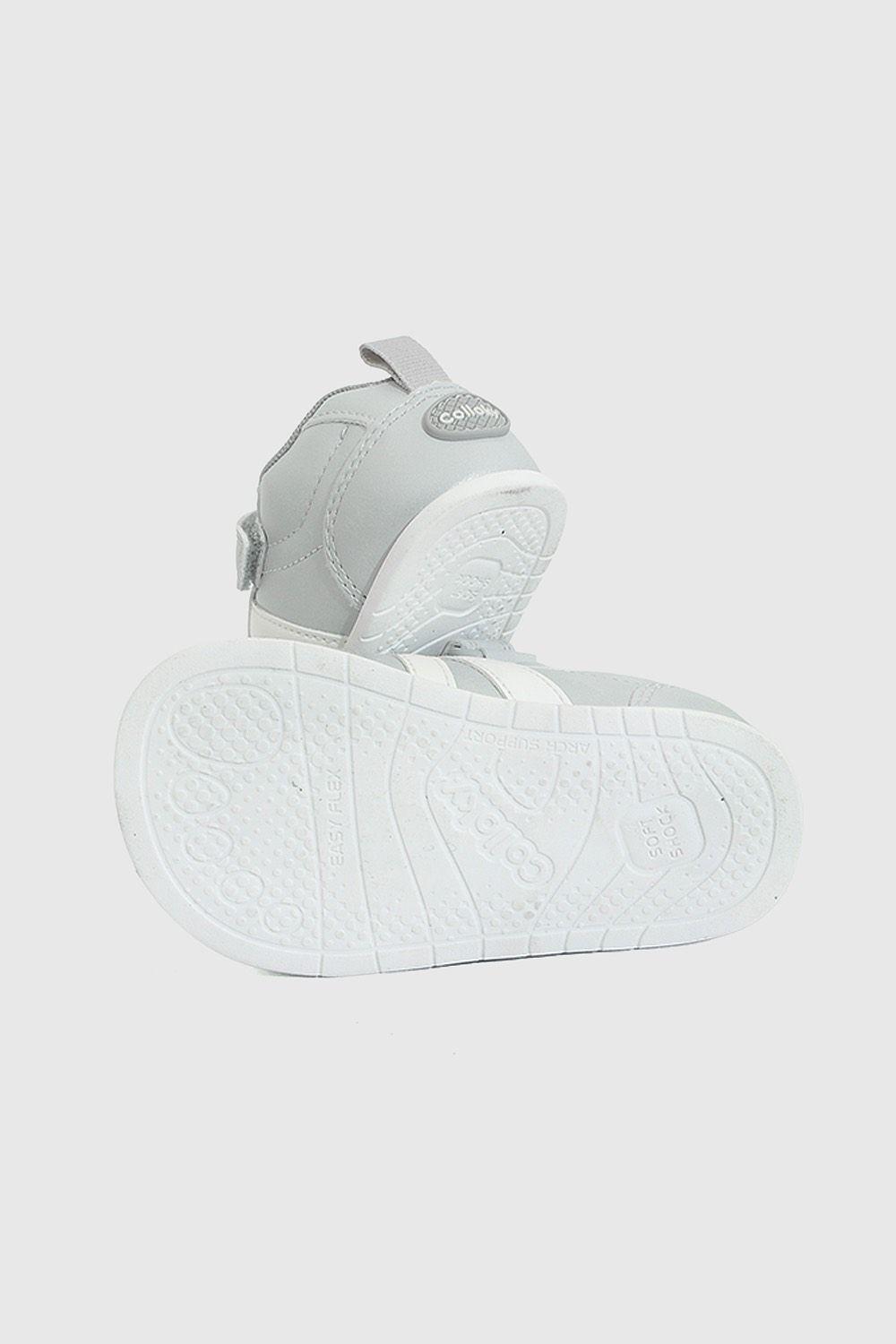Zapatilla lifestyle urbana niña blanco 18-21-3