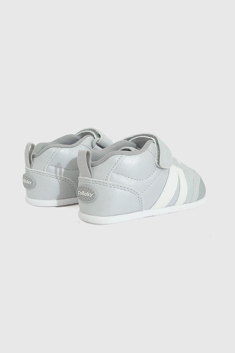 Zapatilla lifestyle urbana niña blanco 18-21-5