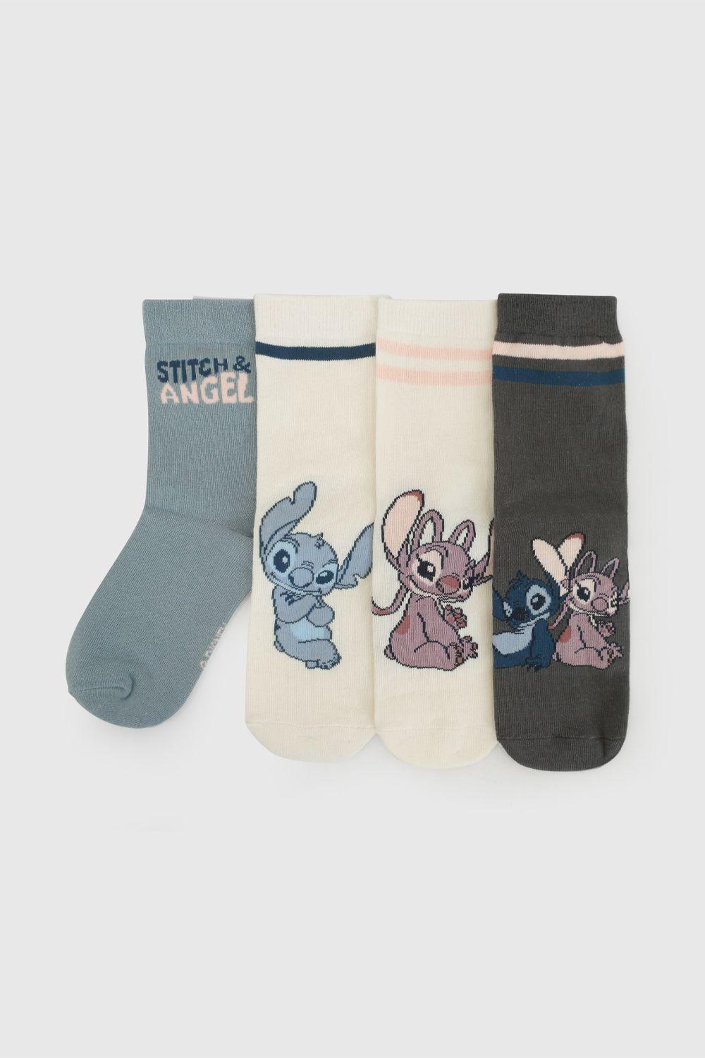 Calcetin 3/4 Niña Celeste 7443 Colloky-0