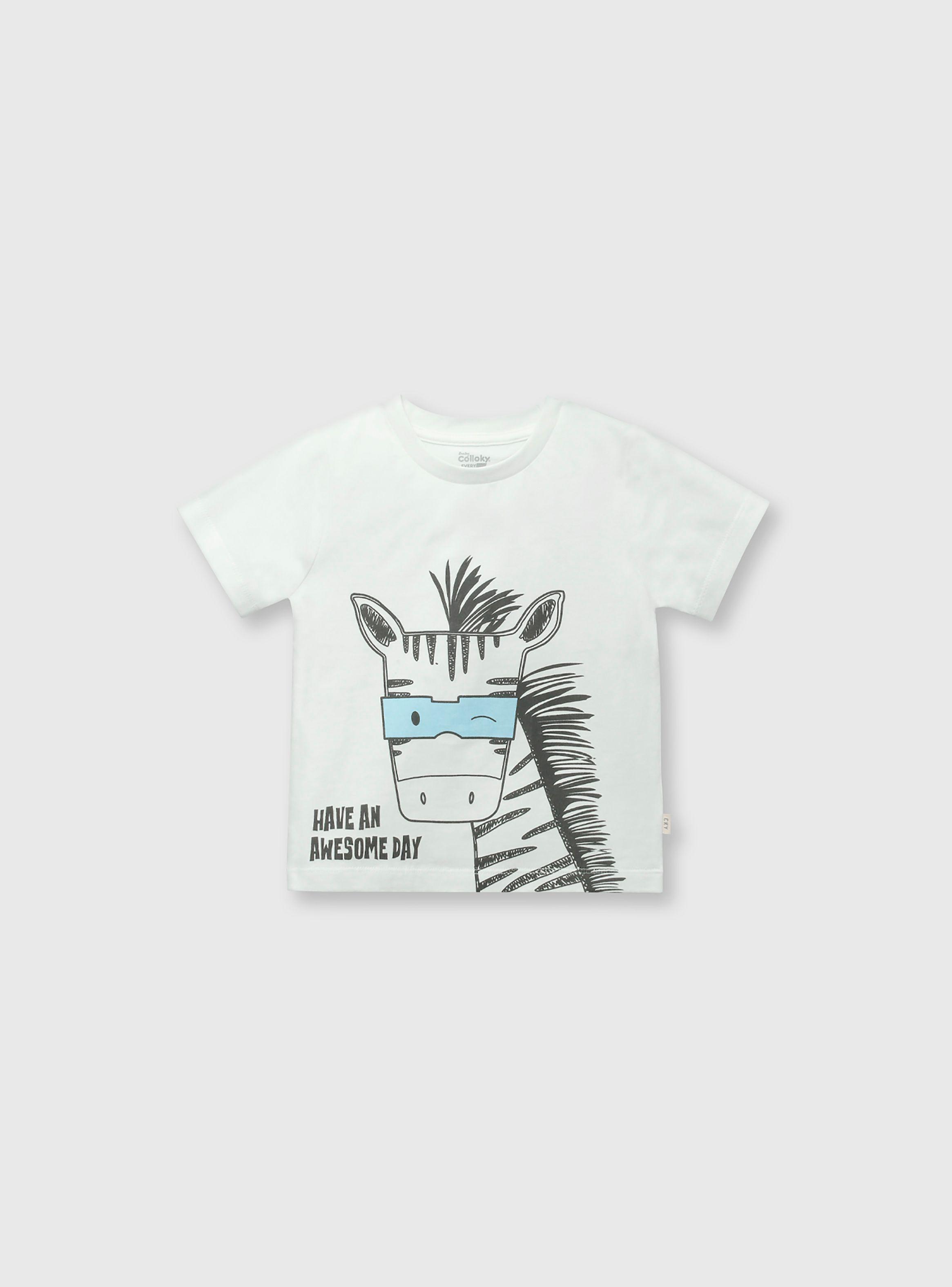 Polera Niño Blanco 55620 Colloky-0