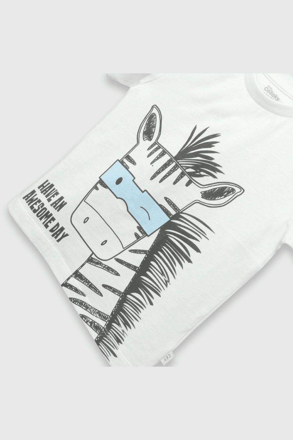 Polera Every day Niño Blanco P1JE7909V25-2