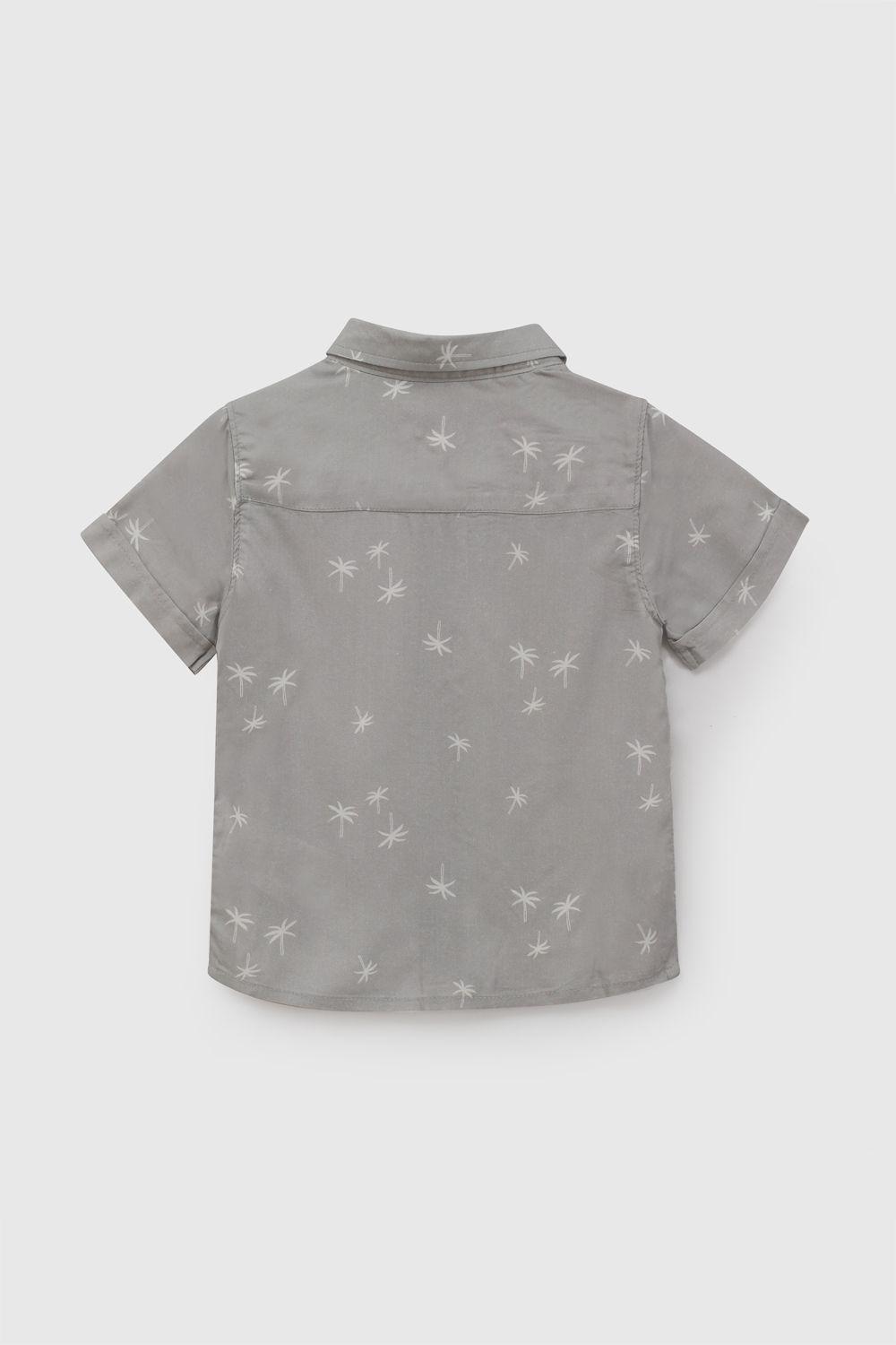 Camisa Viscosa Verde Niño 6-9M a 4-5A Colloky-2