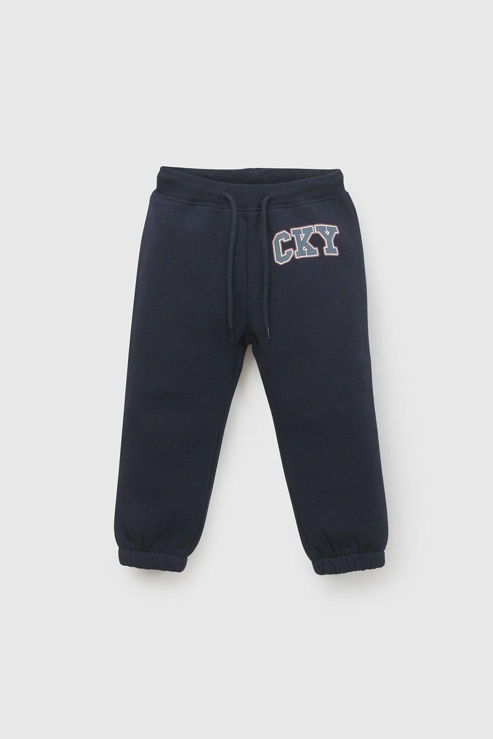 Pantalón Buzo Niño Azul Marino 8103 Colloky-0