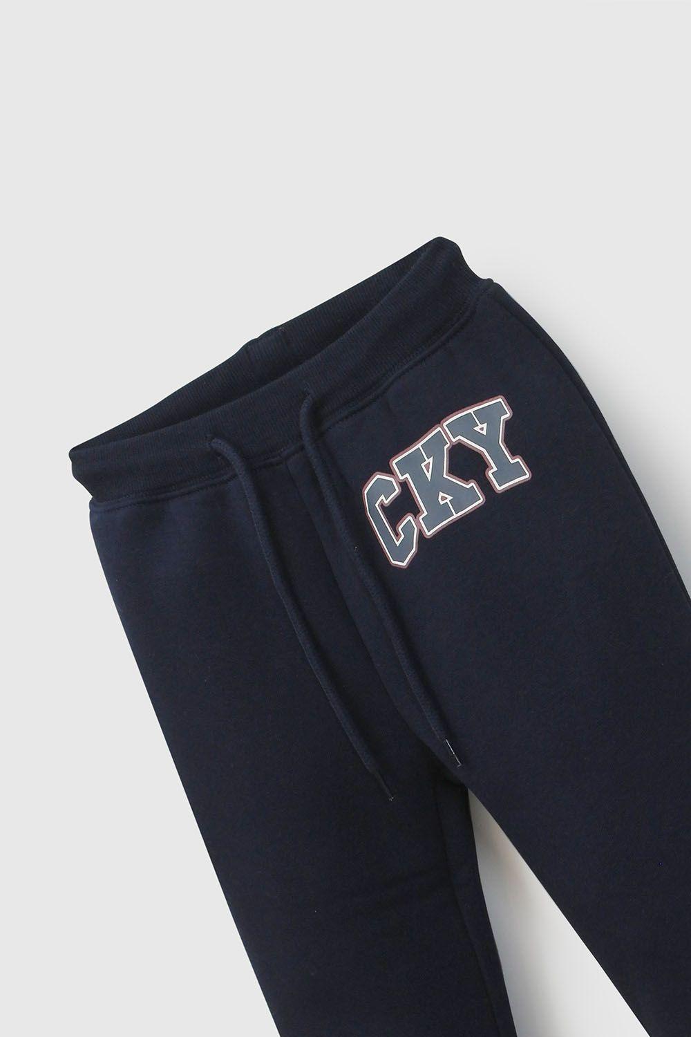 Pantalón Buzo Niño Azul Marino 8103 Colloky-2