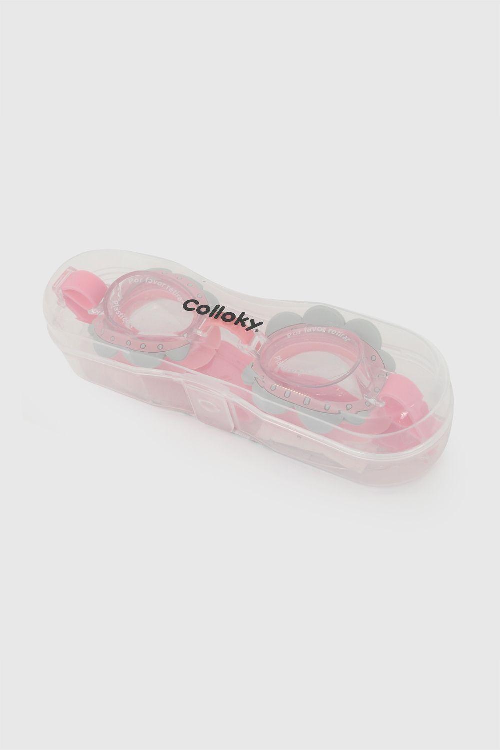 Anteojo Para El Agua Rosado Niña Colloky-2