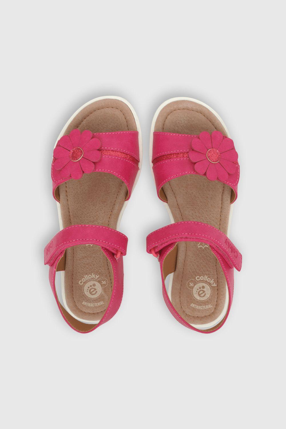 Sandalia Fucsia de Niña-3