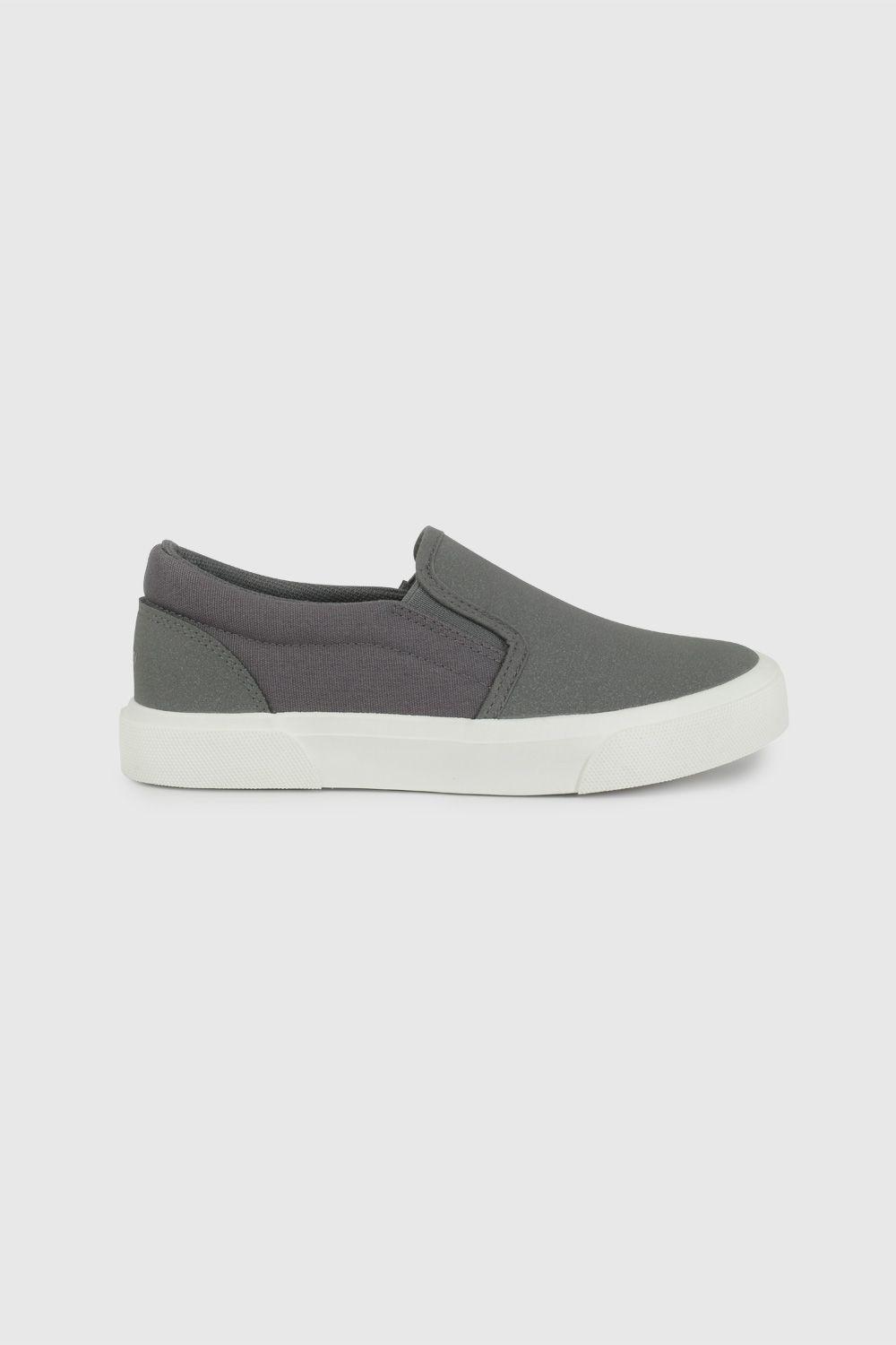Zapatilla de Lona Negra Slip On 51030201V26-1