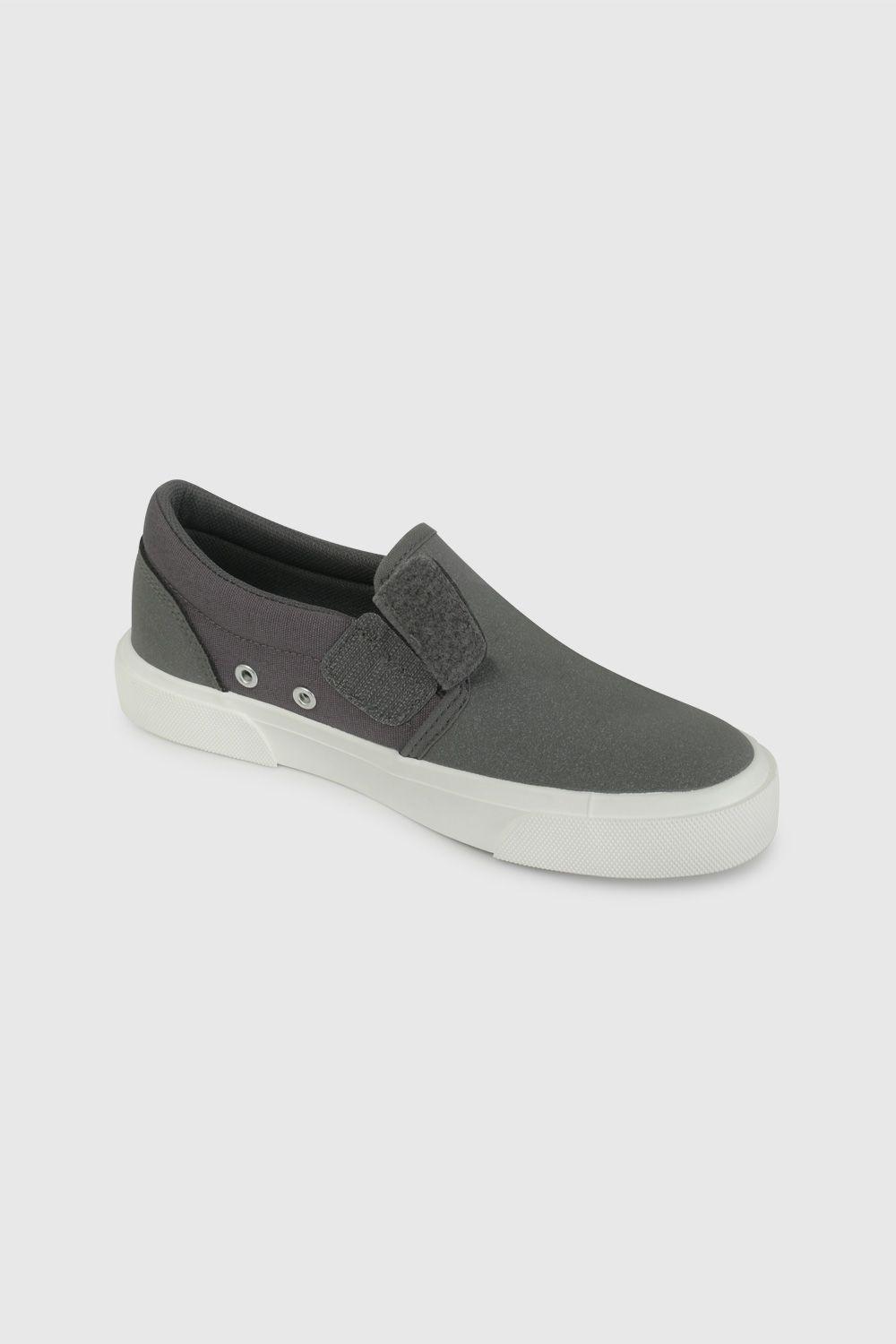 Zapatilla de Lona Negra Slip On 51030201V26-5
