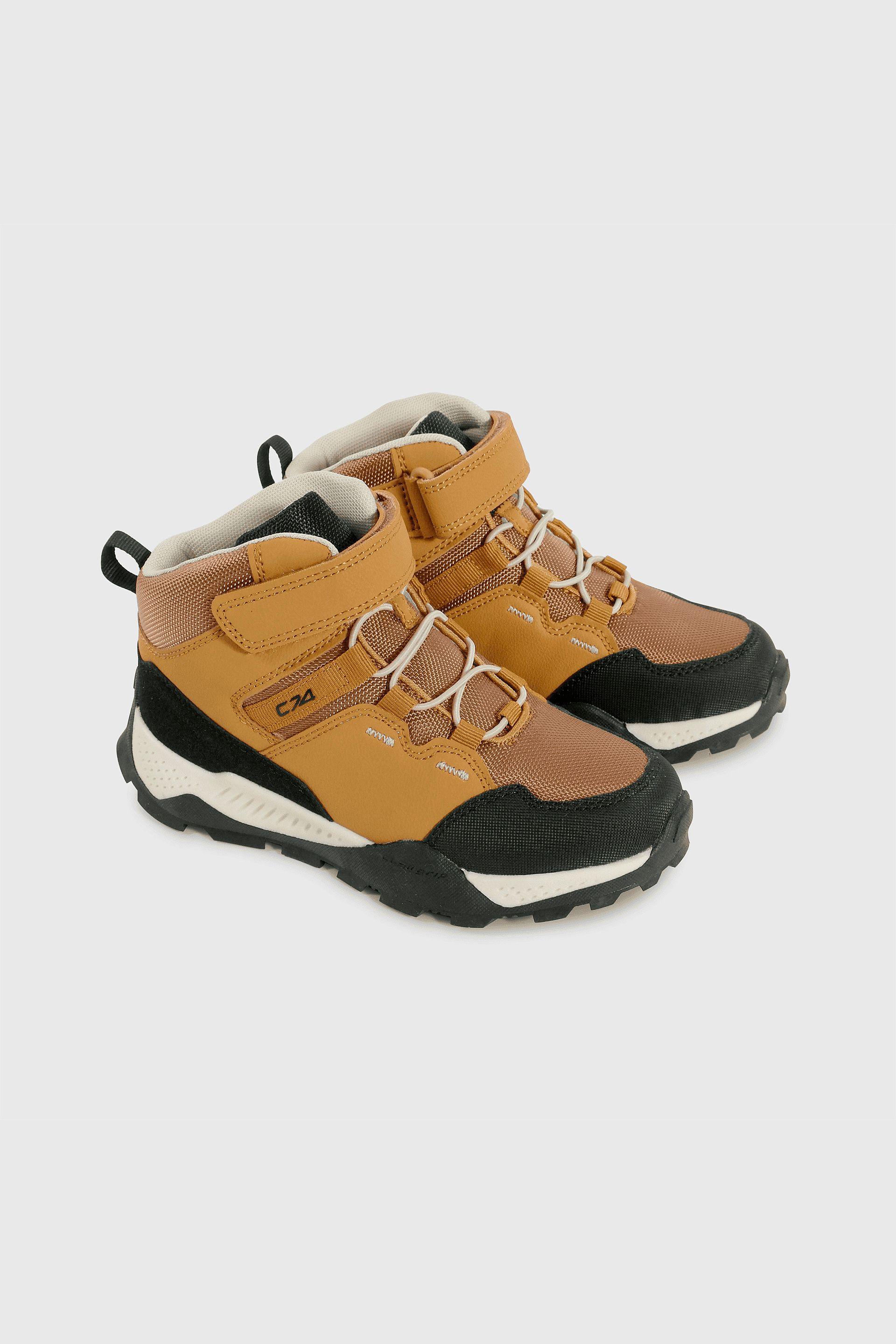 Botín Outdoor Café de Niño con Velcro y Cordón Elástico Talla 28 al 38 5215-0