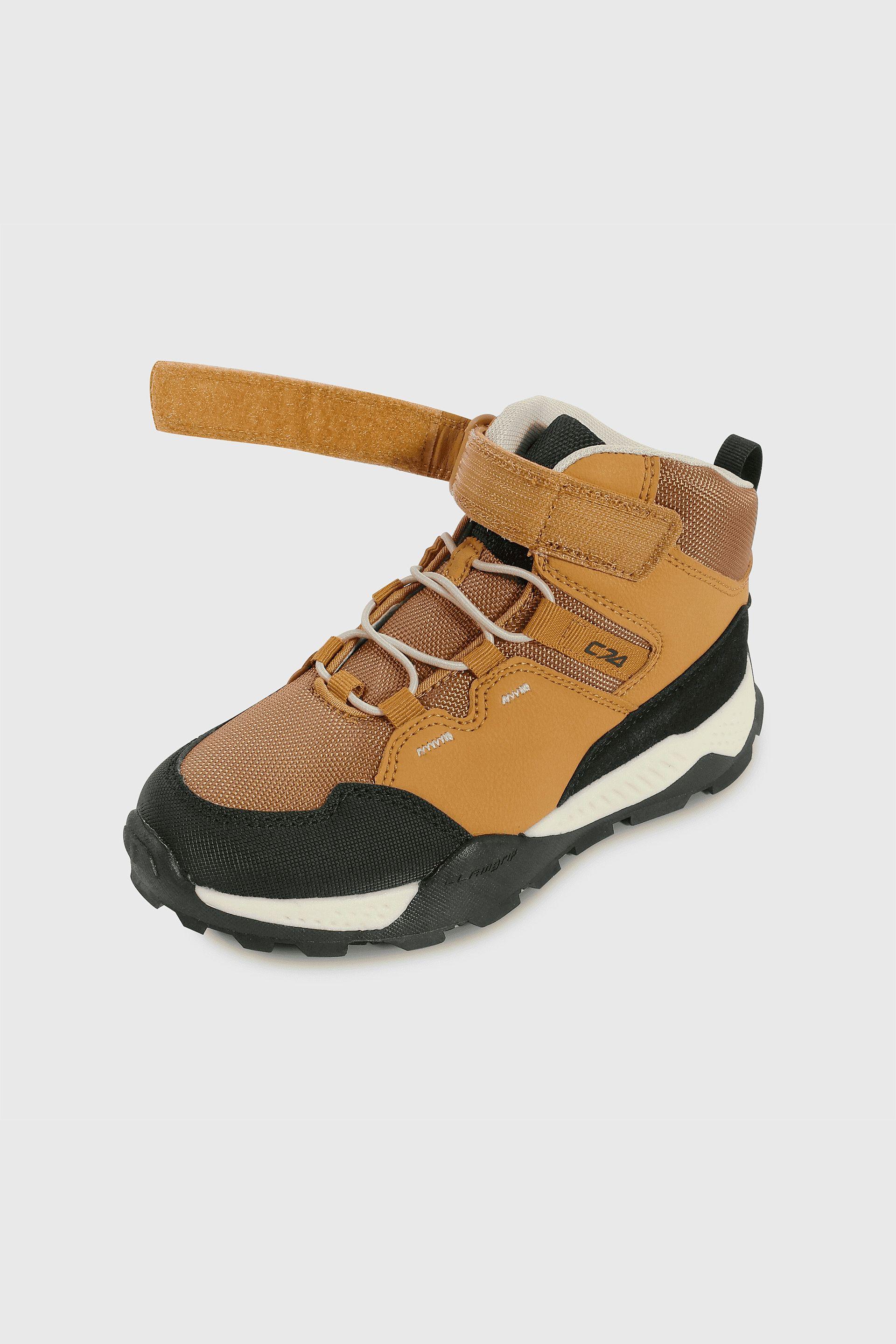 Botín Outdoor Café de Niño con Velcro y Cordón Elástico Talla 28 al 38 5215-5