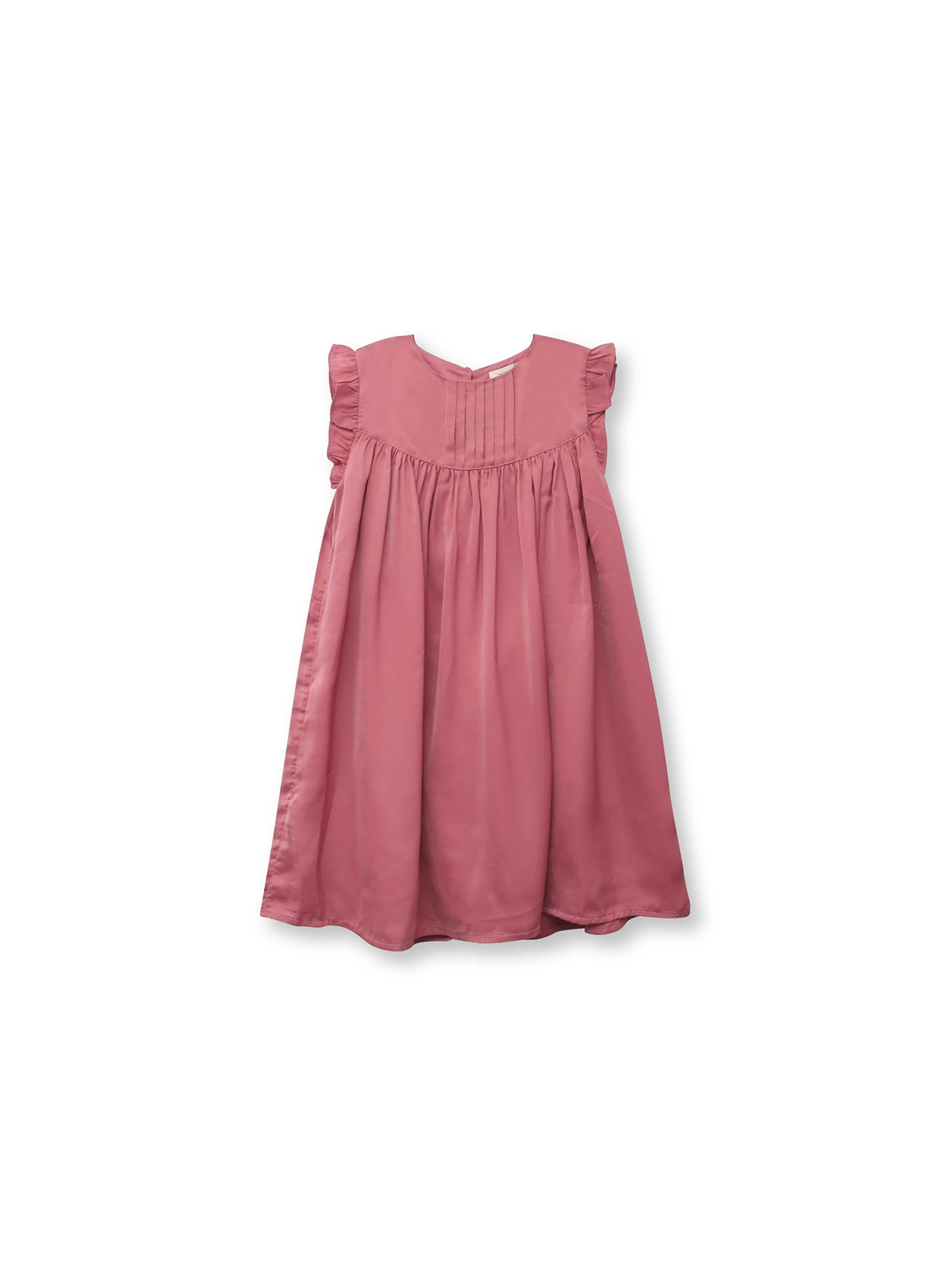 Vestido Niña Rosado Oscuro (2 A 12 Años) Colloky-0