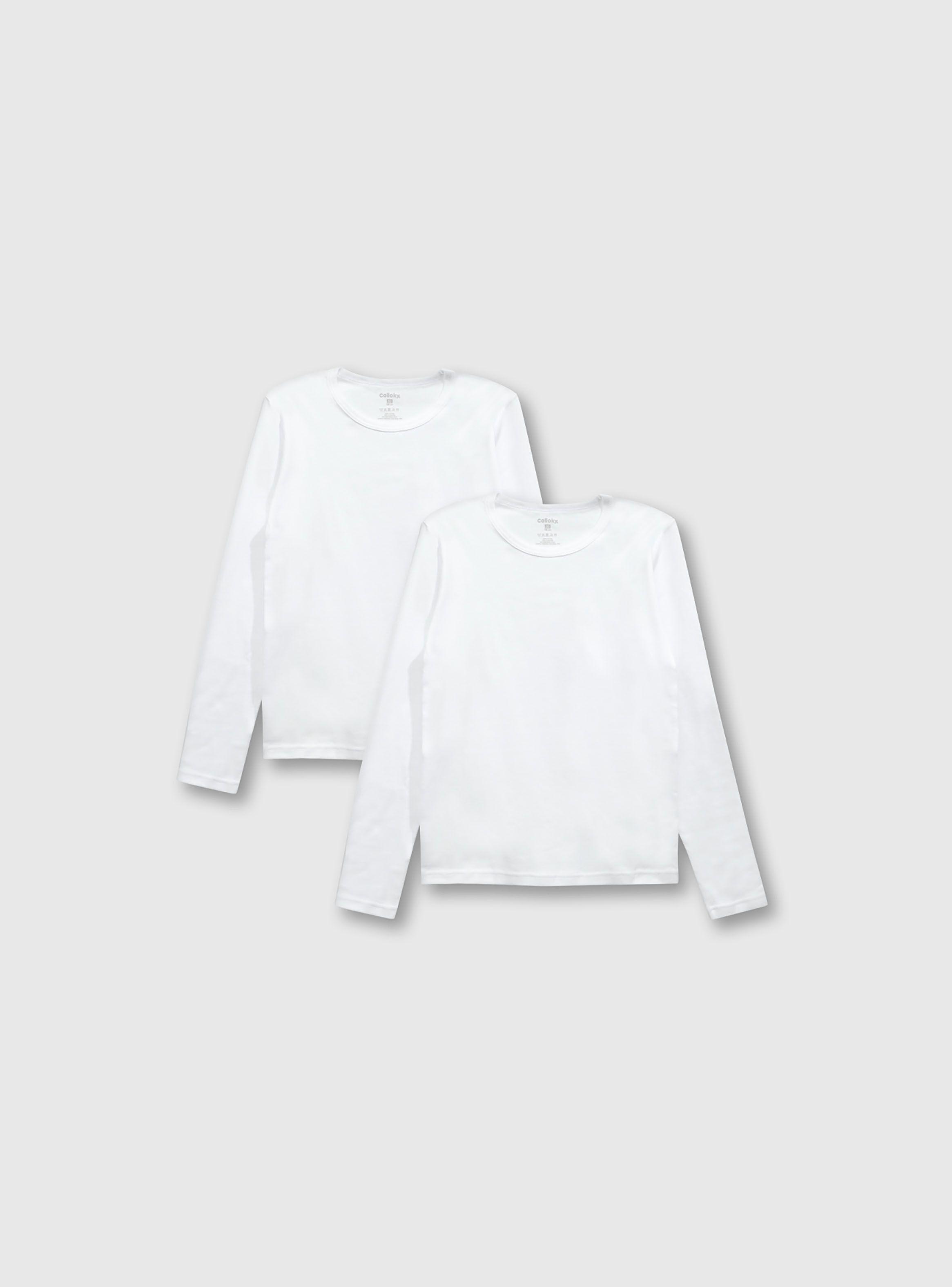 Camiseta UNISEX Blanco 49583 Colloky-0