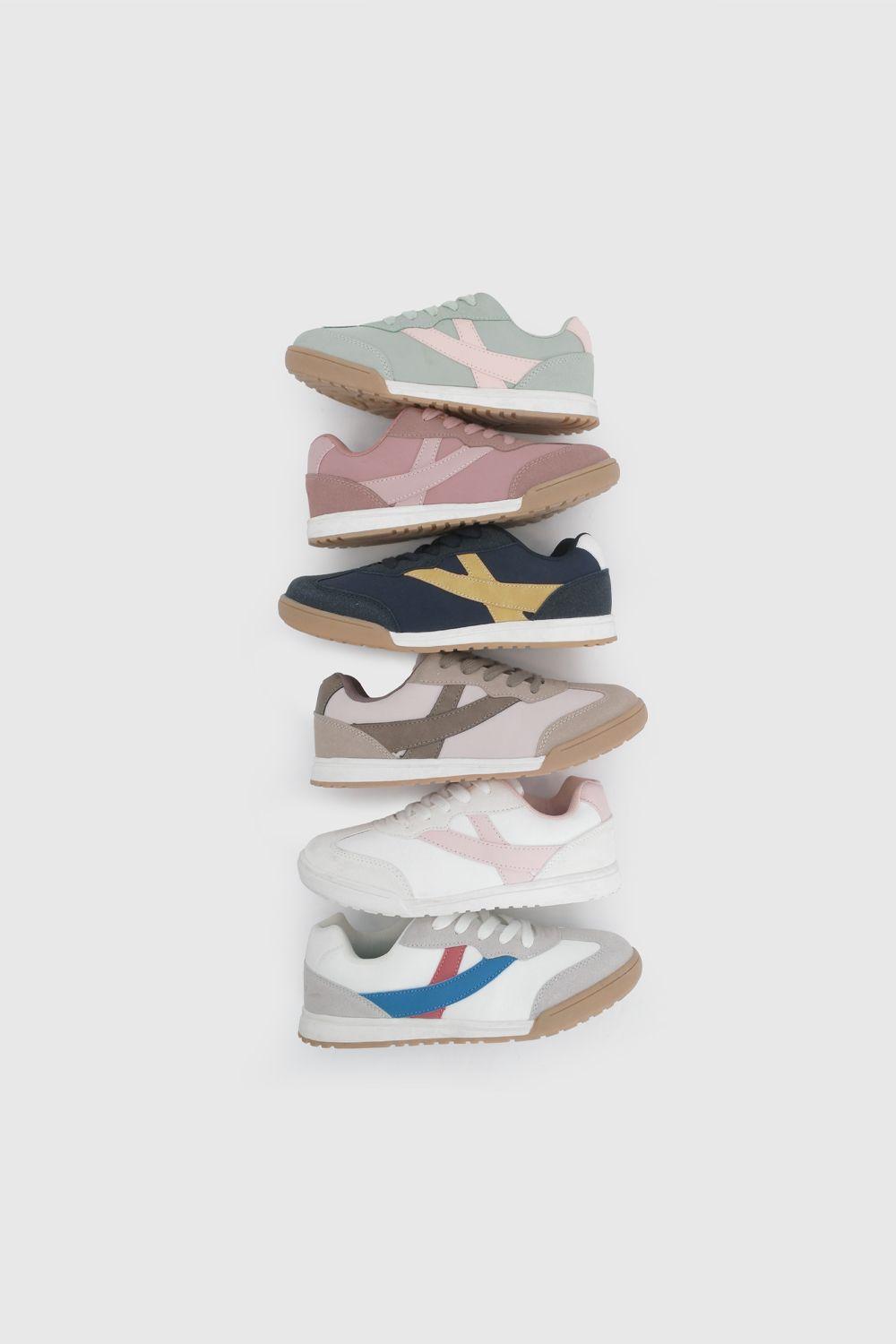 Zapatilla Urbana Menta y Rosado 57280297V26 KID-2