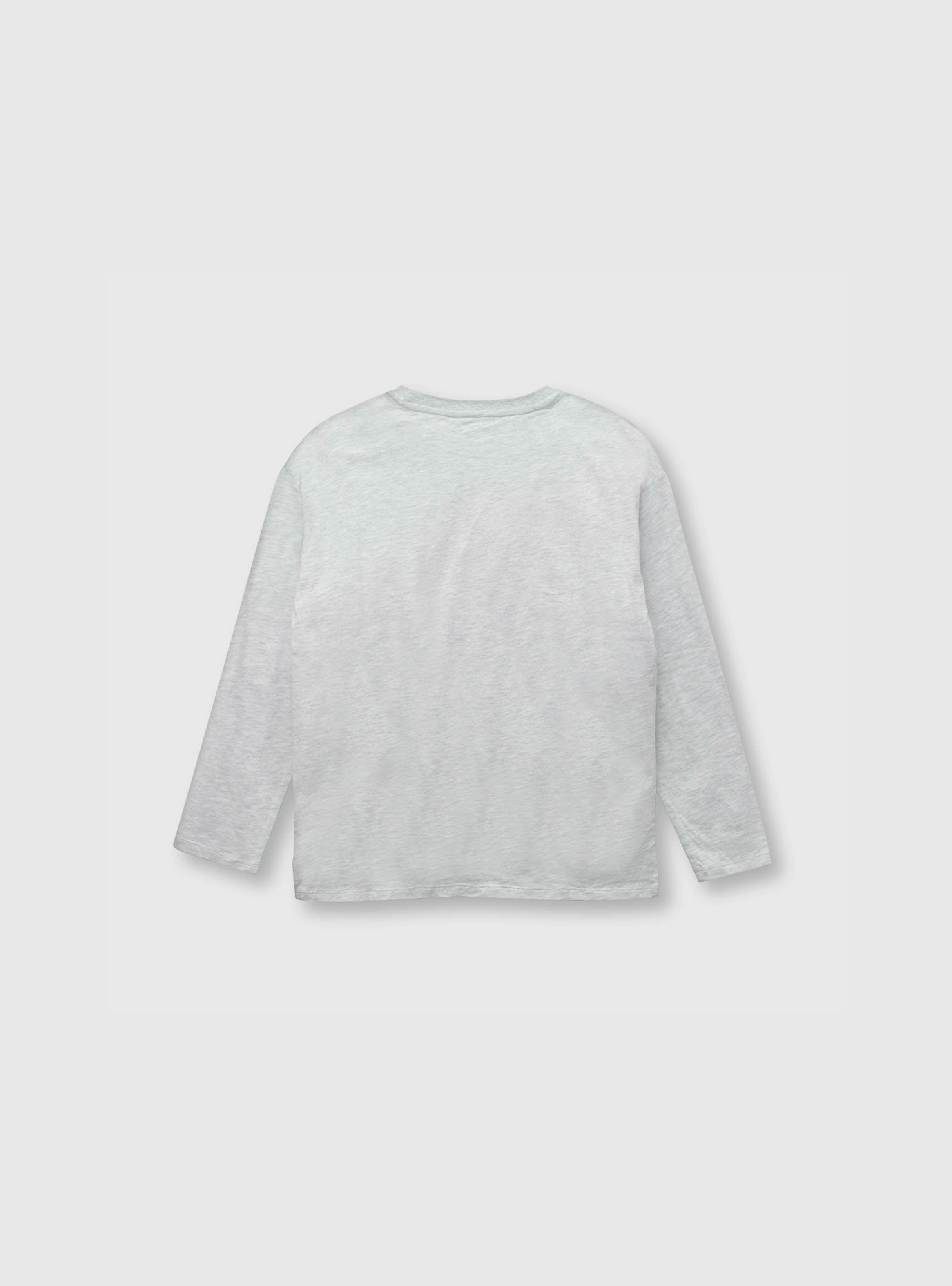 Polera Niño Gris (2 A 12 Años) Colloky-1