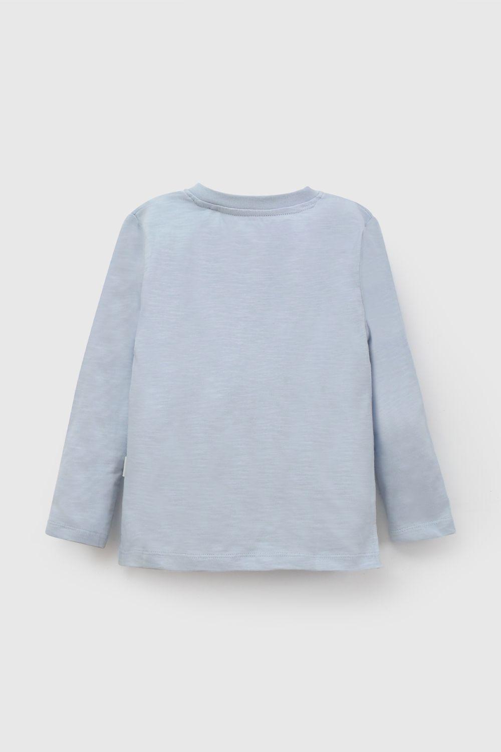 Polera Celeste Niño 7478 Colloky-1