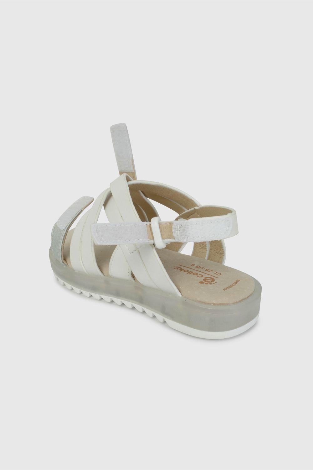 Sandalia Niña Blanco 57805 Colloky-5