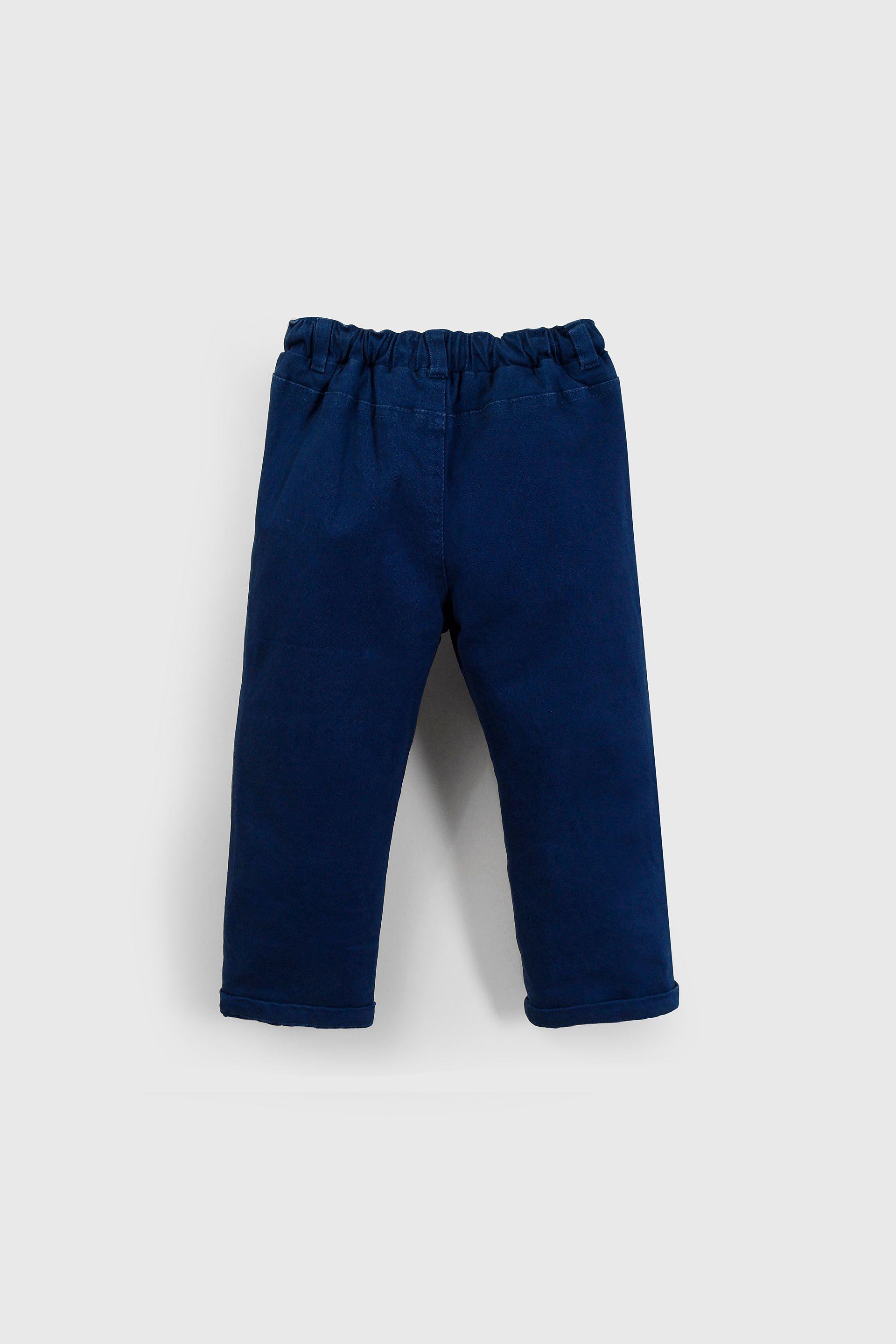 Pantalón Forrado Azul-1