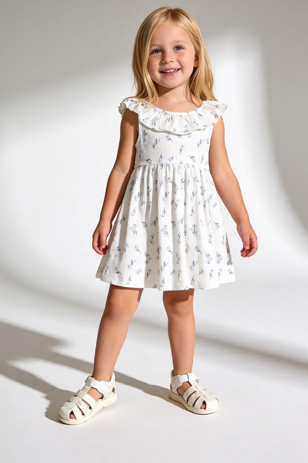 Vestido niña multicolor 6-9M a 4-5A-1