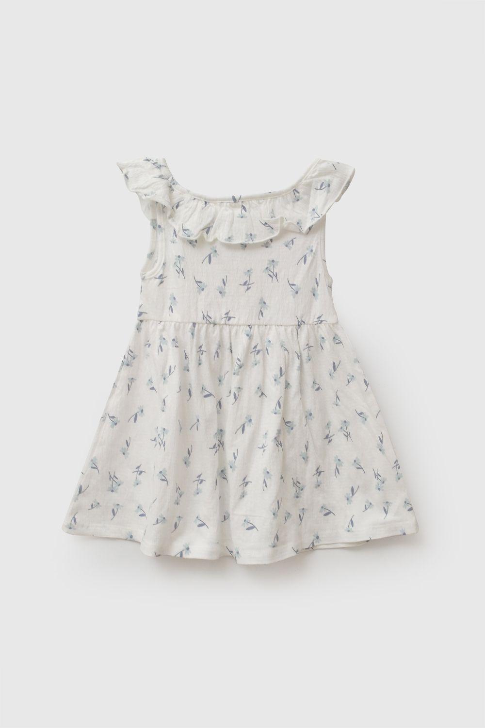 Vestido niña multicolor 6-9M a 4-5A-2
