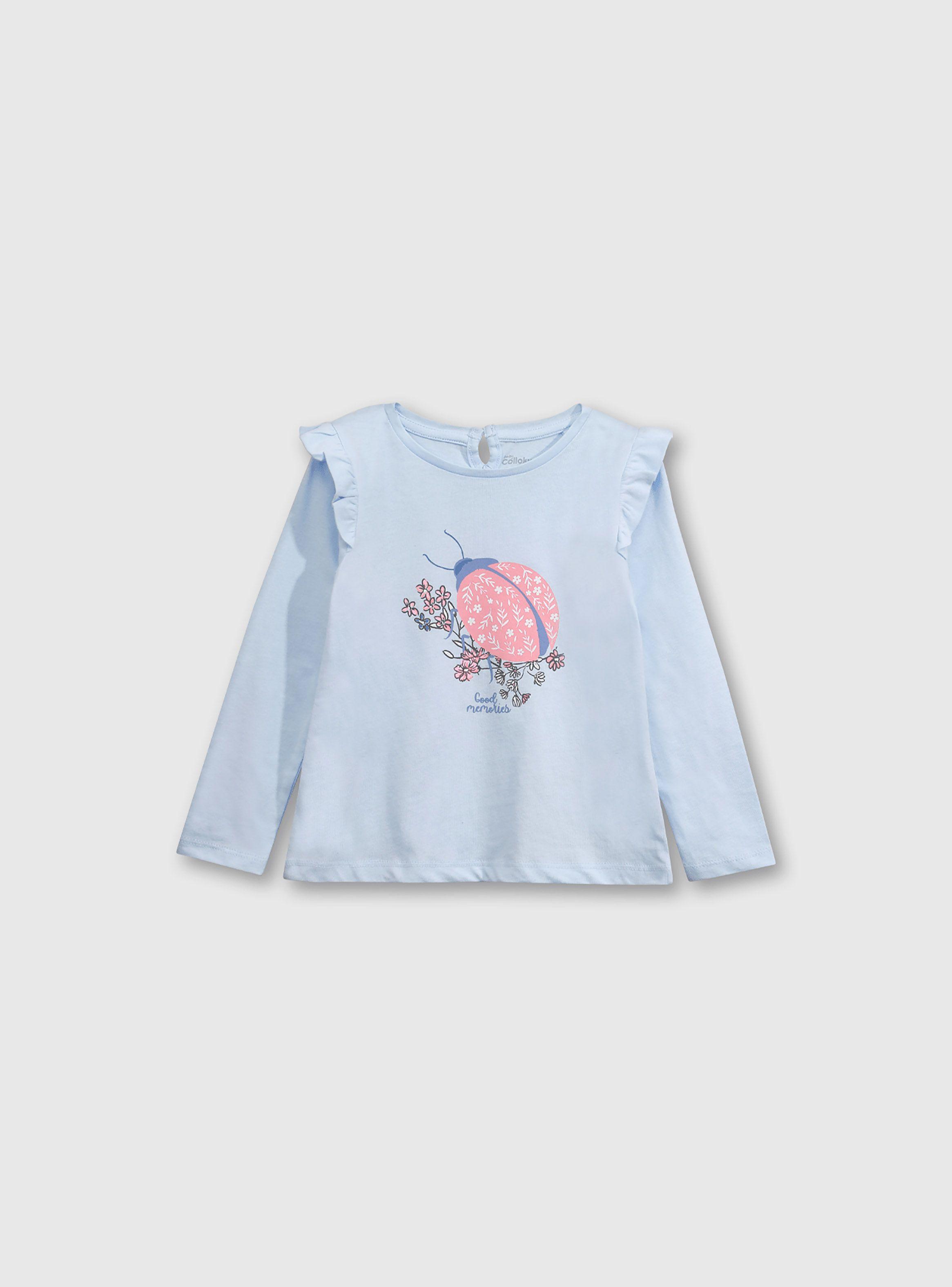 Polera Niña Celeste 54315 Colloky-0