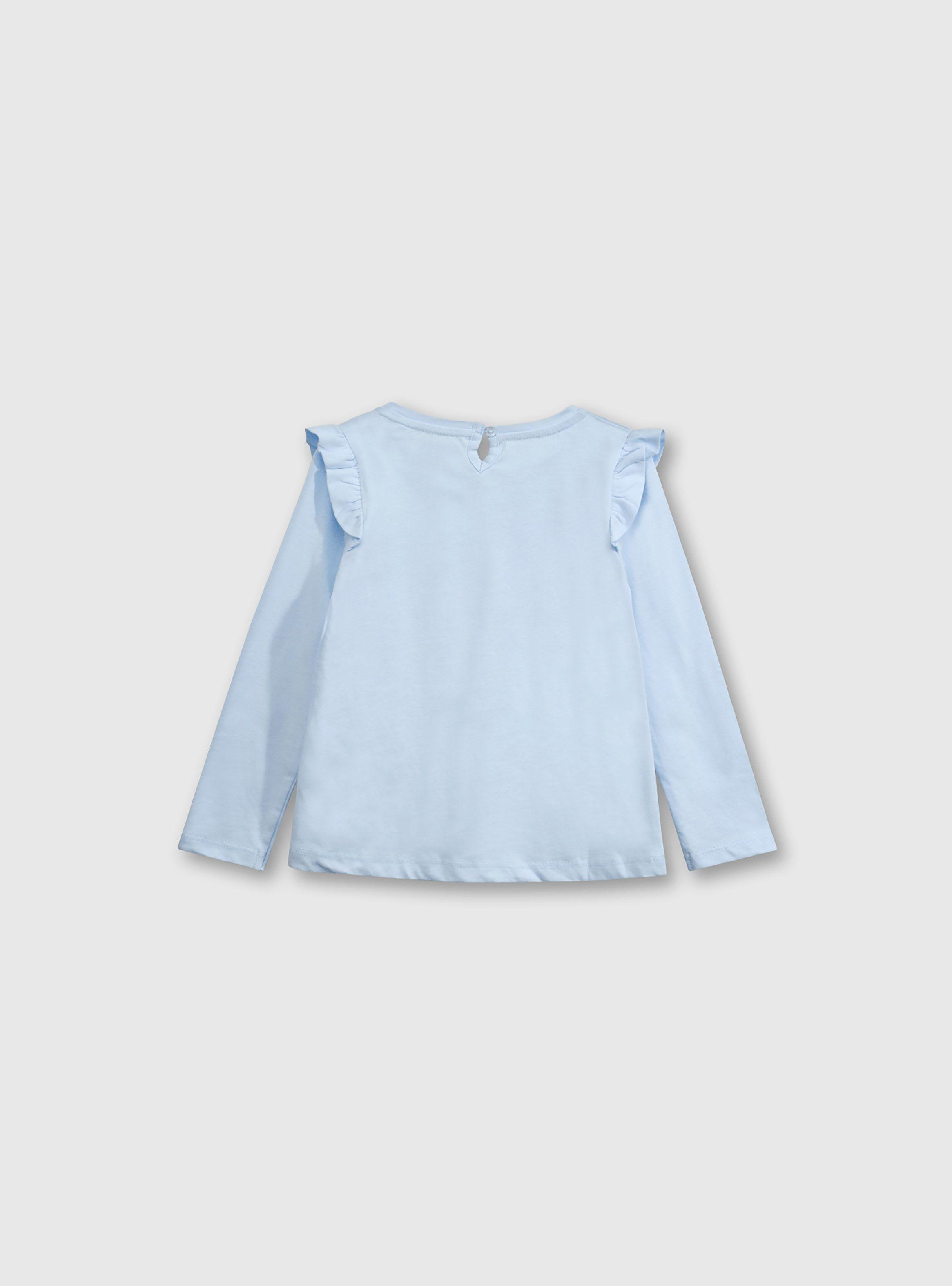 Polera Niña Celeste 54315 Colloky-1