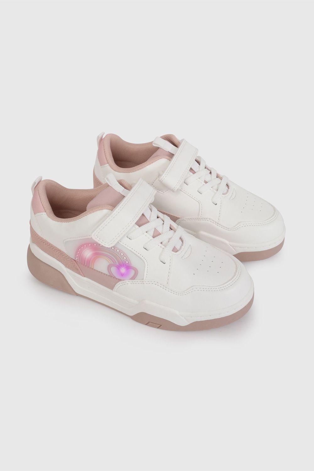 Zapatilla de Luces Blanca 57140210V26-0