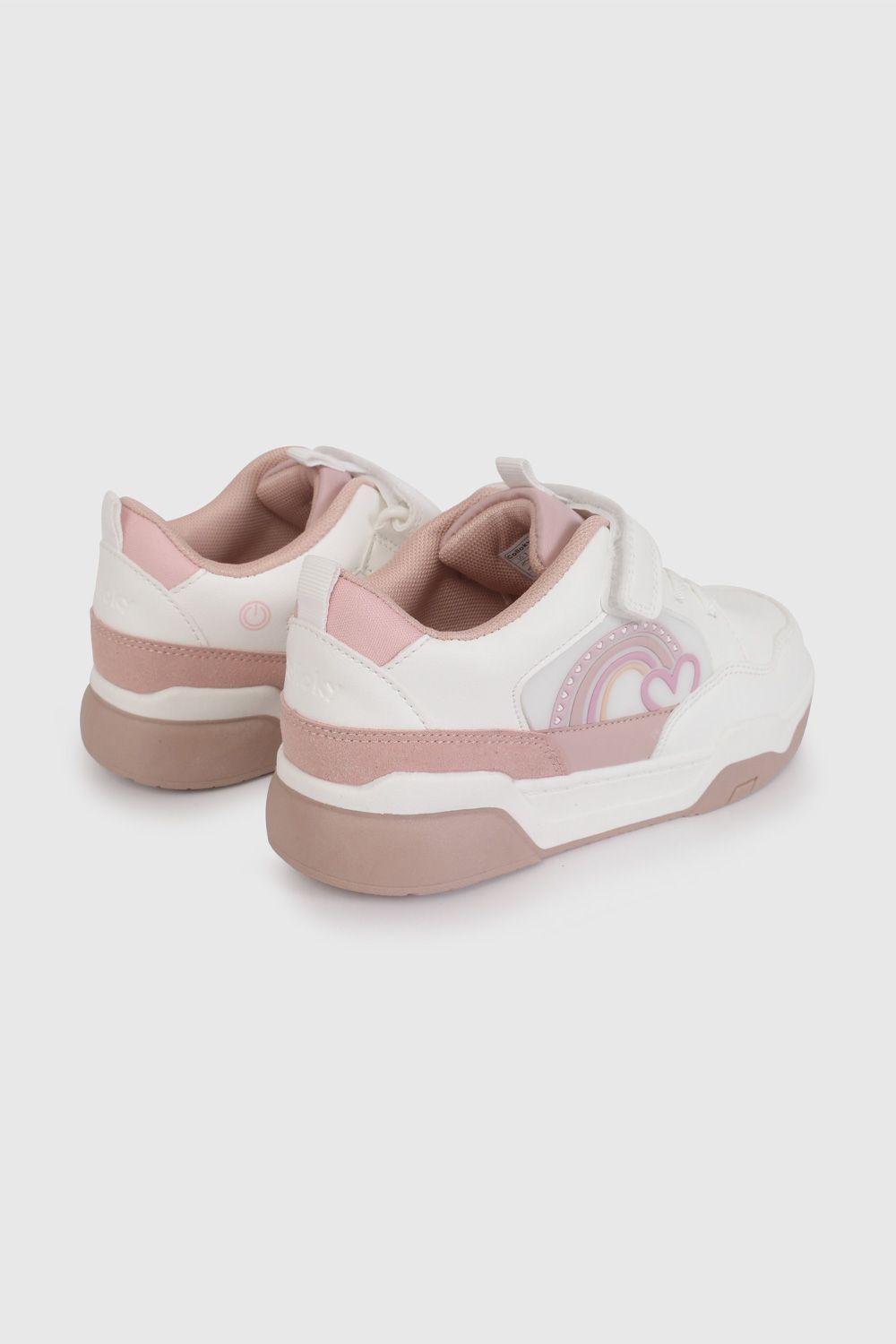 Zapatilla de Luces Blanca 57140210V26-4