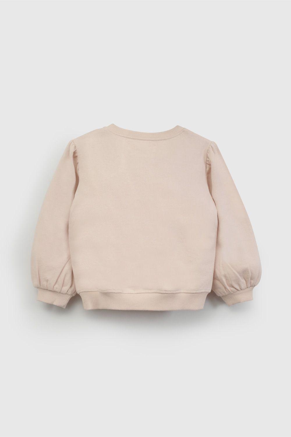 Polerón Rosado Manga Recogido De Niña PLPO5235V26-1