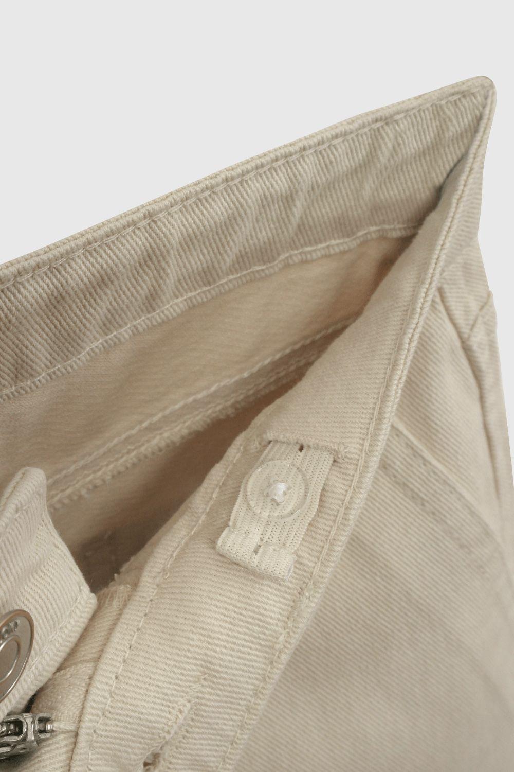 Pantalón Beige Cargo De Niña PTGB0477V26-2